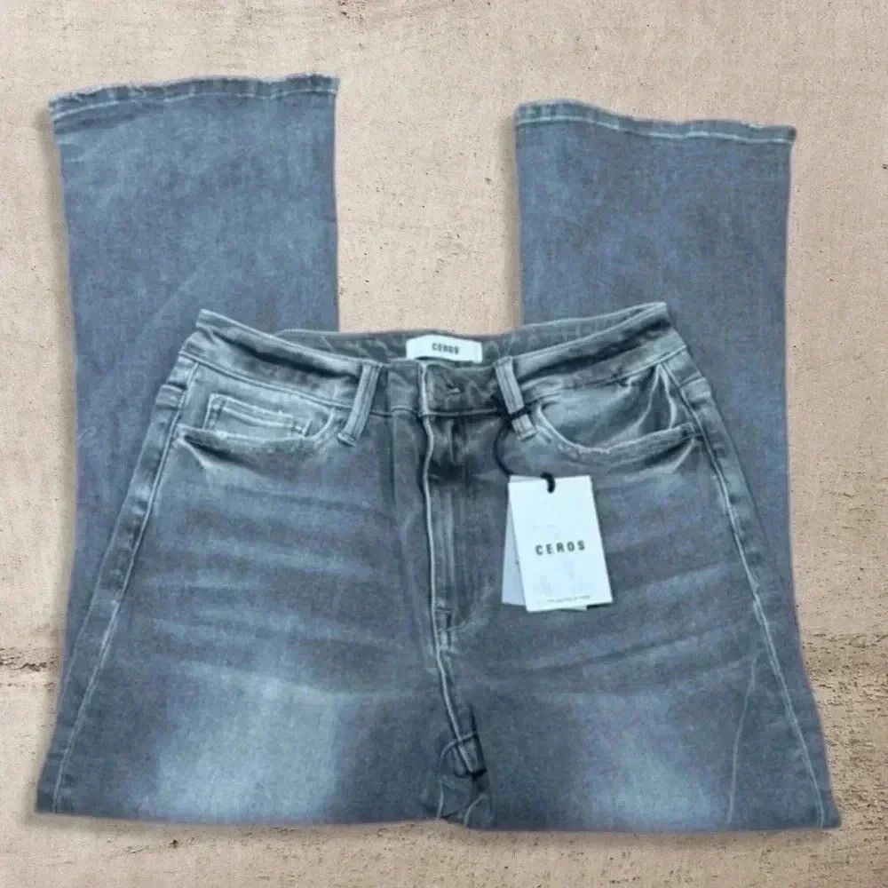 Other Ceros Crop Flare Jean NWT Size 29" - 3 Thumbnail