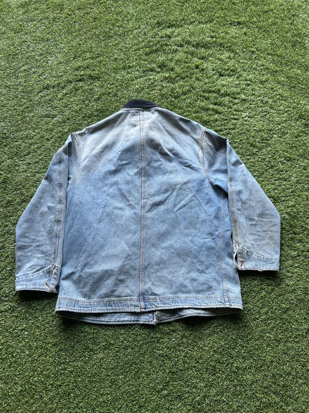 Polo Ralph Lauren × Vintage Vintage 1990s Made In USA Polo Country Denim Jacket Size US L / EU 52-54 / 3 - 2 Thumbnail