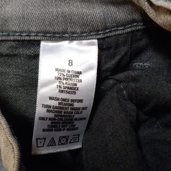 Aeropostale Aeropostale Size 8 Jegging Jeans High Waisted Denim Gray Ank Size 30" / US 8 / IT 44 - 5 Thumbnail