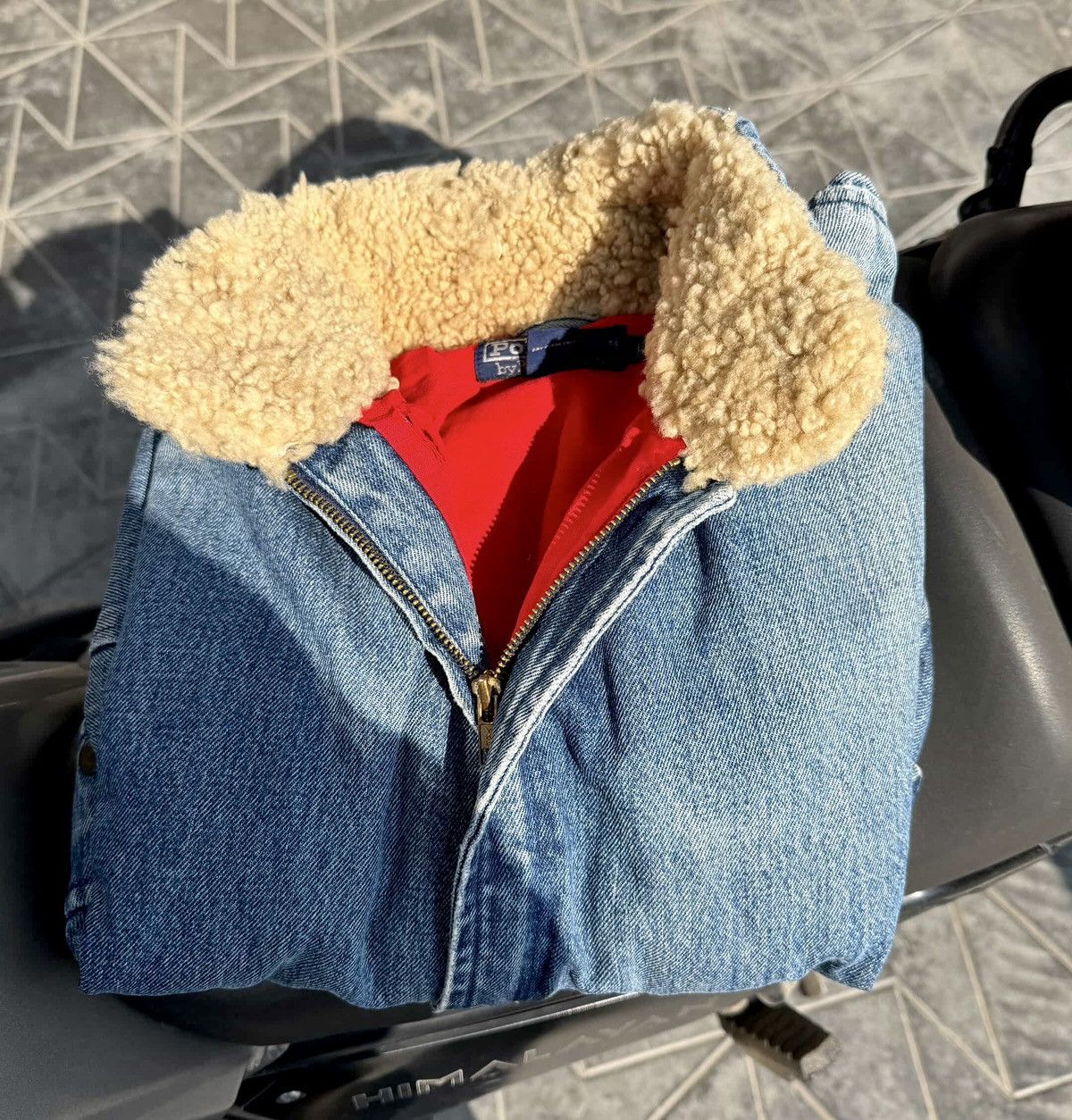Polo Ralph Lauren 💥CRAZY GRAIL💥 RALPH LAUREN A2 DENIM BOMBER JACKET Size US L / EU 52-54 / 3 - 3 Thumbnail