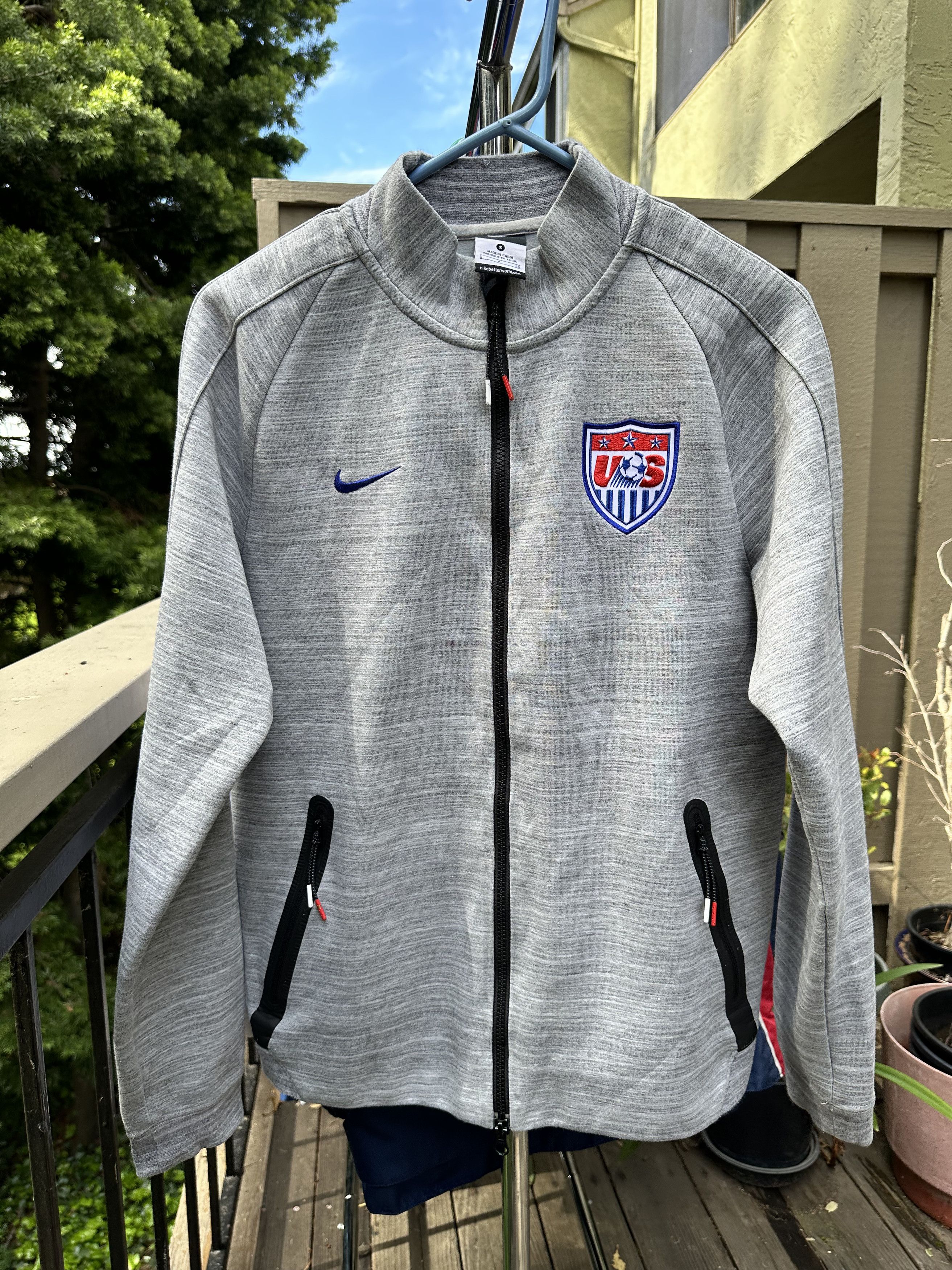 Nike Nike Tech Fleece USMNT USA Soccer Full-Zip Sweatshirt Jacket Size US S / EU 44-46 / 1 - 1 Thumbnail
