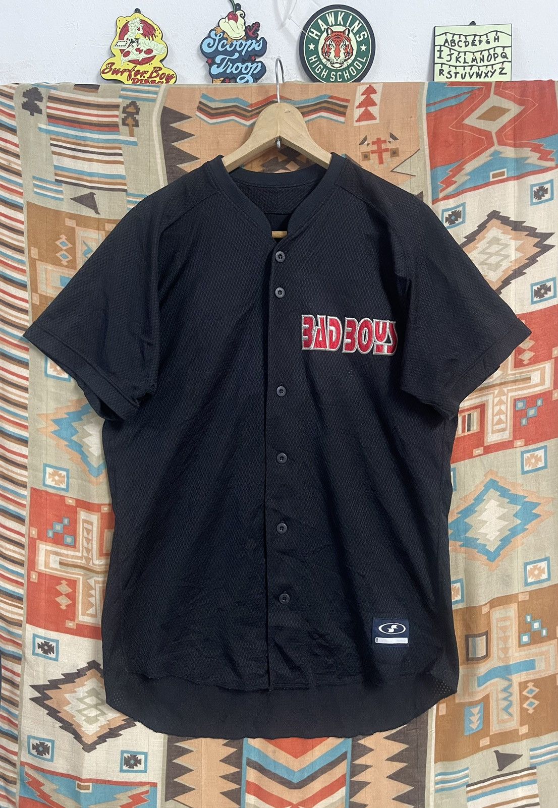 Sports Specialties × Vintage Vintage 80’s Japan Baseball Jersey Bad Boys XL J League Rare Size US XL / EU 56 / 4 - 1 Thumbnail