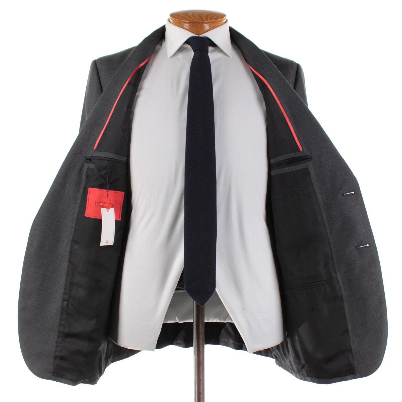 Isaia isaia Suit Size US 44 Regular in Gray Size 44R - 8 Thumbnail