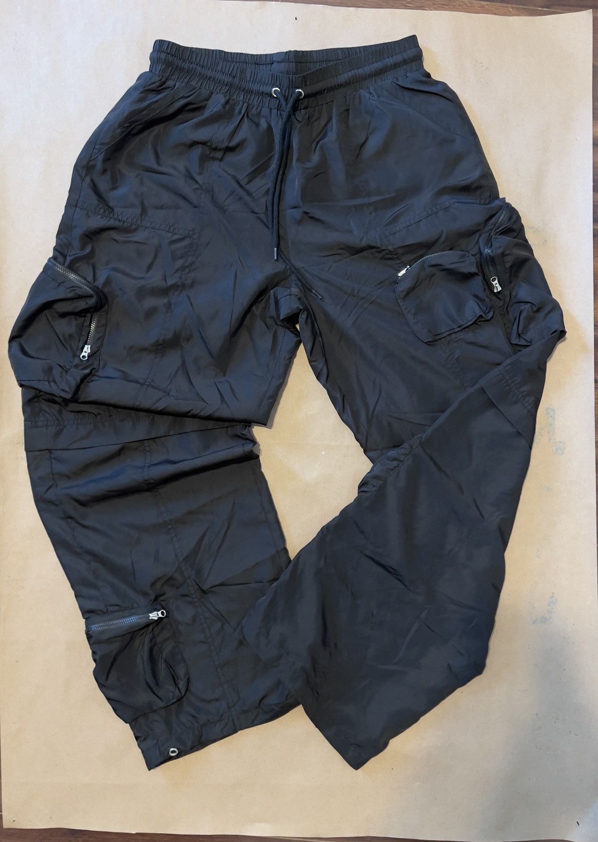 Other Black gorpcore cargos Size US 30 / EU 46 - 1 Preview