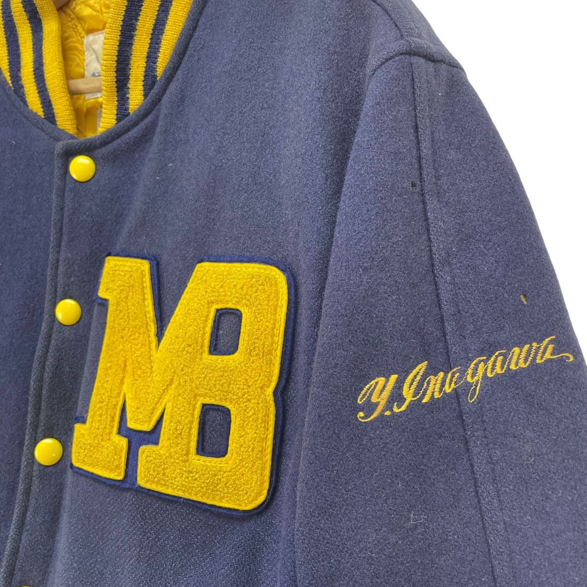 Vintage Vintage Varsity Mac Beth 60s Campus Wool Varsity Size US M / EU 48-50 / 2 - 3 Thumbnail