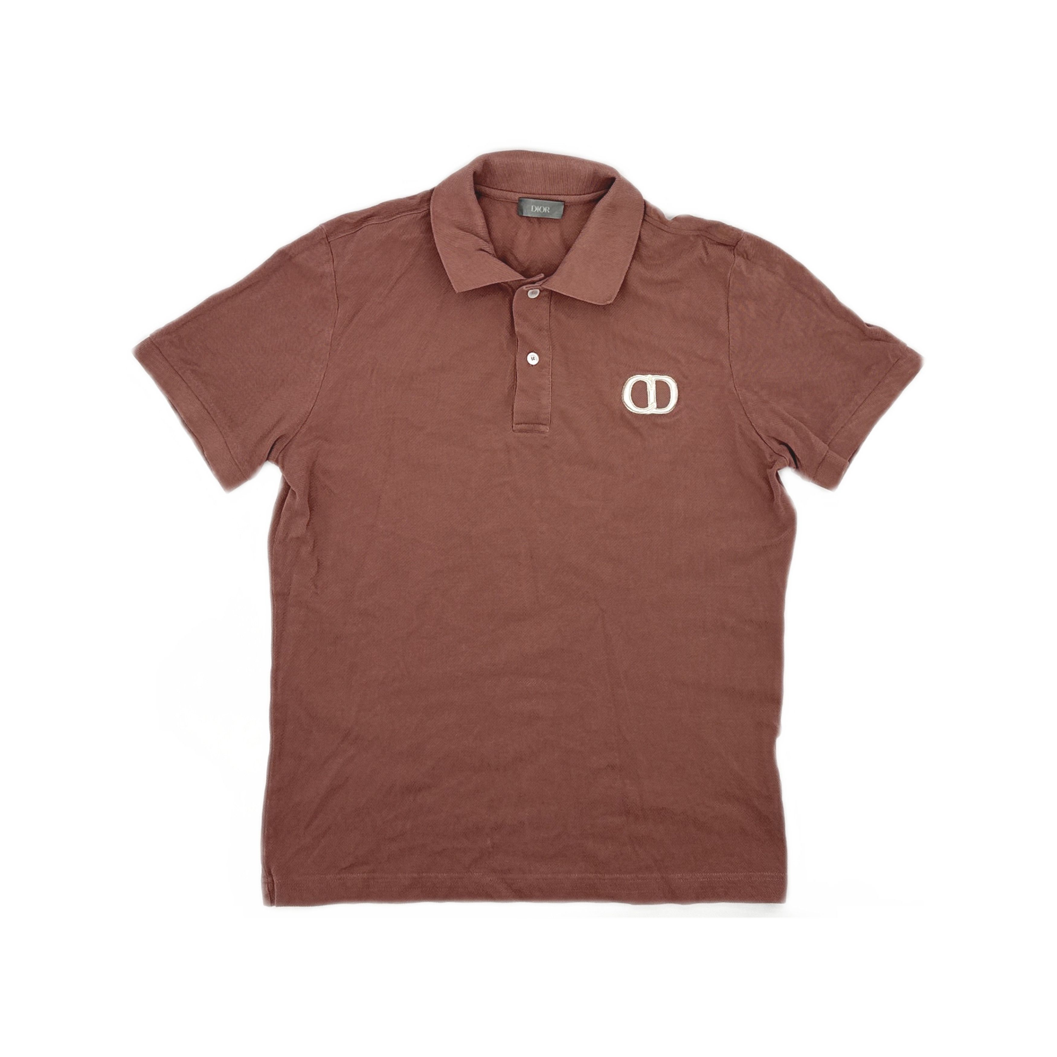Dior Dior Embroidered CD Logo Polo Shirt M Size US M / EU 48-50 / 2 - 1 Thumbnail