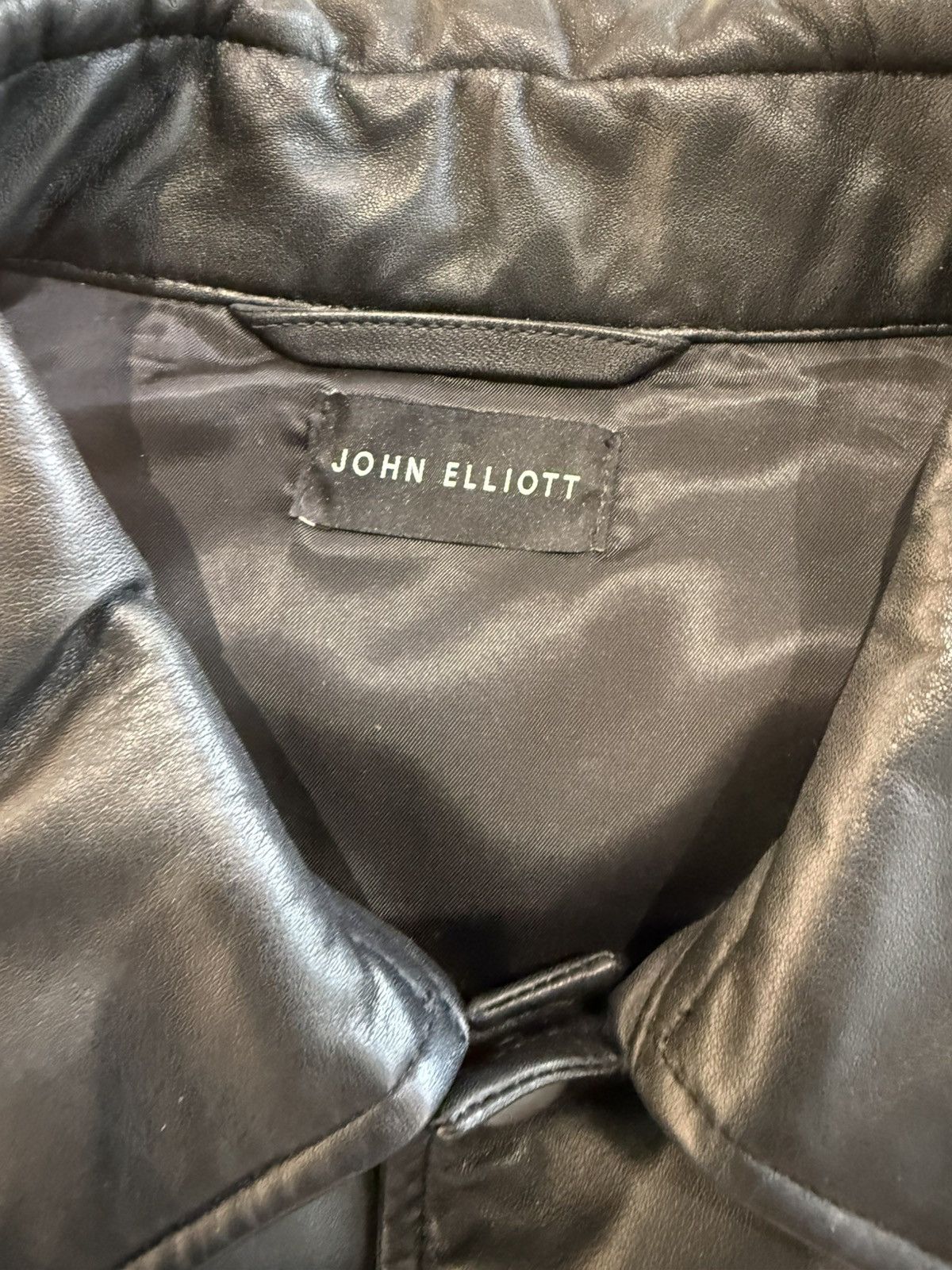 John Elliott John elliott leather scout overshirt Size US L / EU 52-54 / 3 - 2 Thumbnail