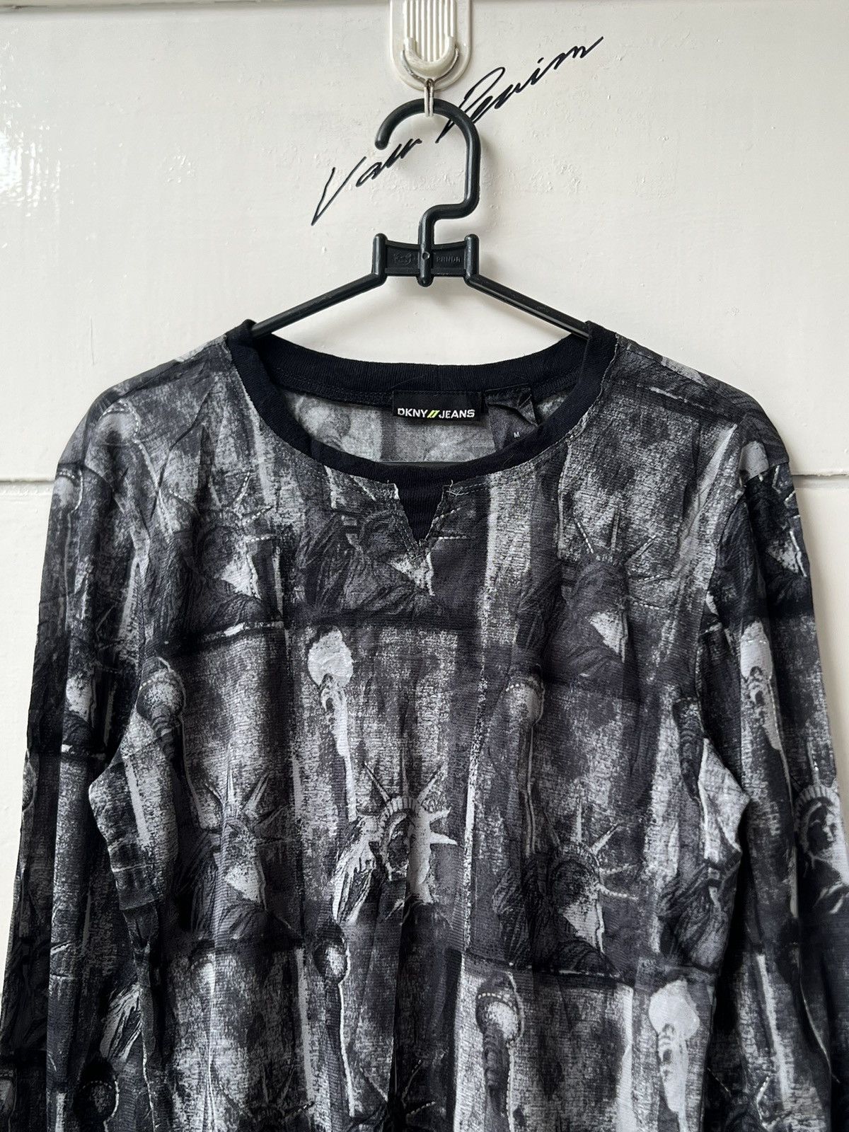 DKNY DKNY Jeans Mesh T-shirt Size US XS / EU 42 / 0 - 11 Thumbnail