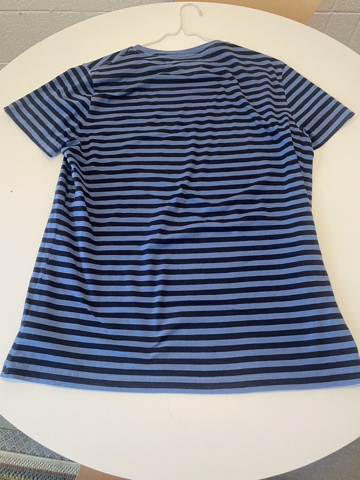 Tommy Hilfiger × Tommy Jeans Navy Blue Tommy Hilfiger Striped T-Shirt Size US XL / EU 56 / 4 - 2 Thumbnail