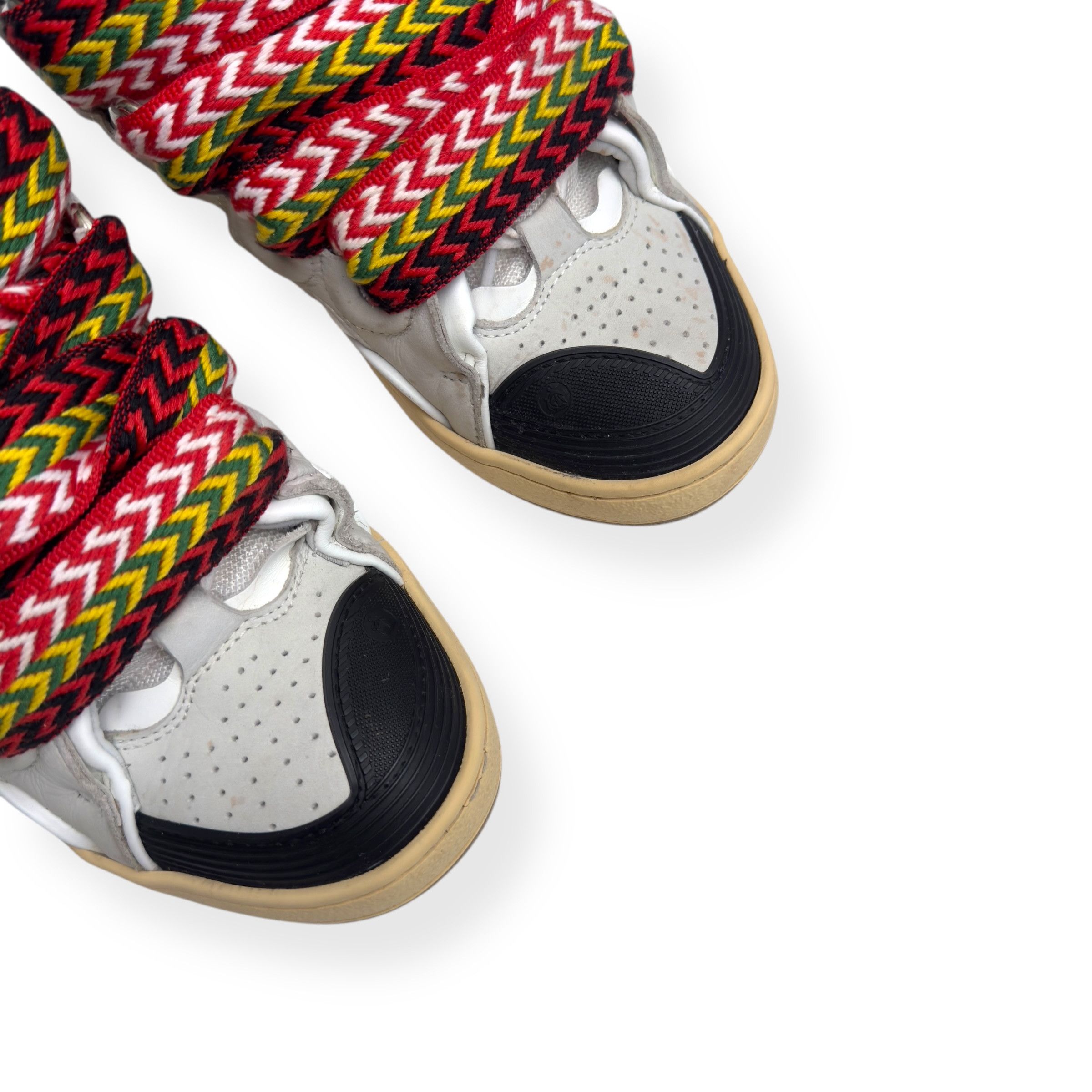 Lanvin LANVIN CURB SNEAKER WHITE / MULTICOLOURED 40 / UK6 Size US 7 / EU 40 - 6 Thumbnail