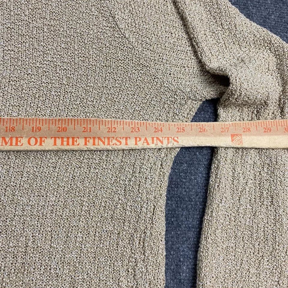 Vintage Vintage Partners Sweater Women's 1X Plus Knit Beige Pullover Size ONE SIZE - 4 Thumbnail