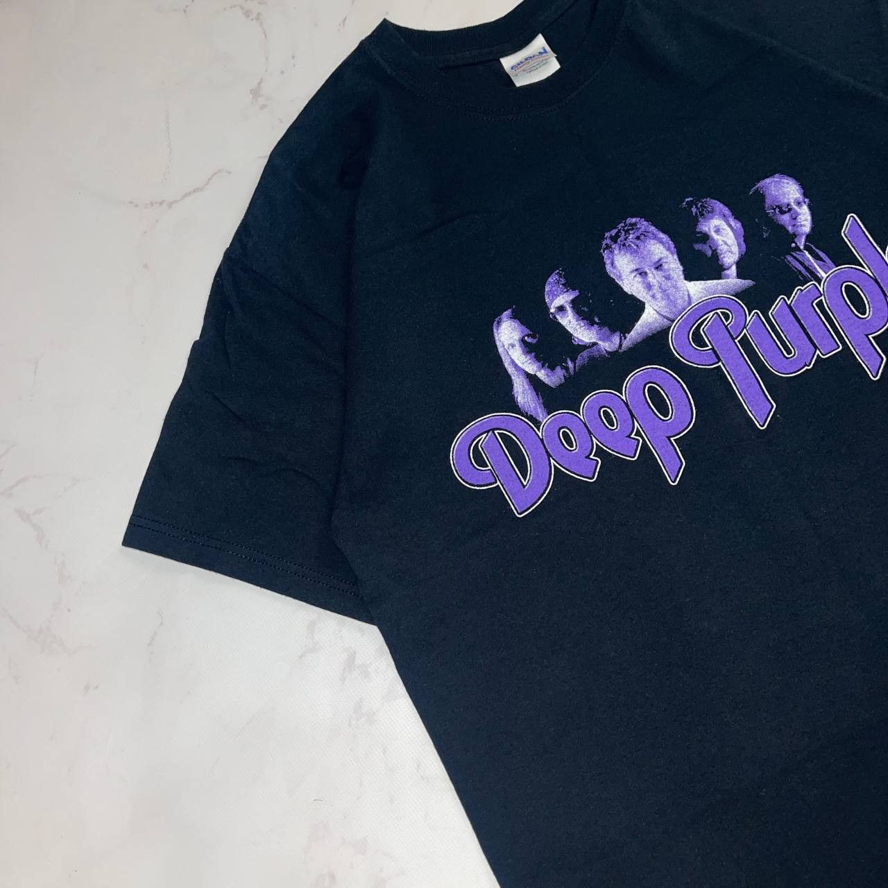 Vintage Deep Purple X Band Tees Vintage Deepl Purple T-shirt Size L Size US L / EU 52-54 / 3 - 3 Thumbnail