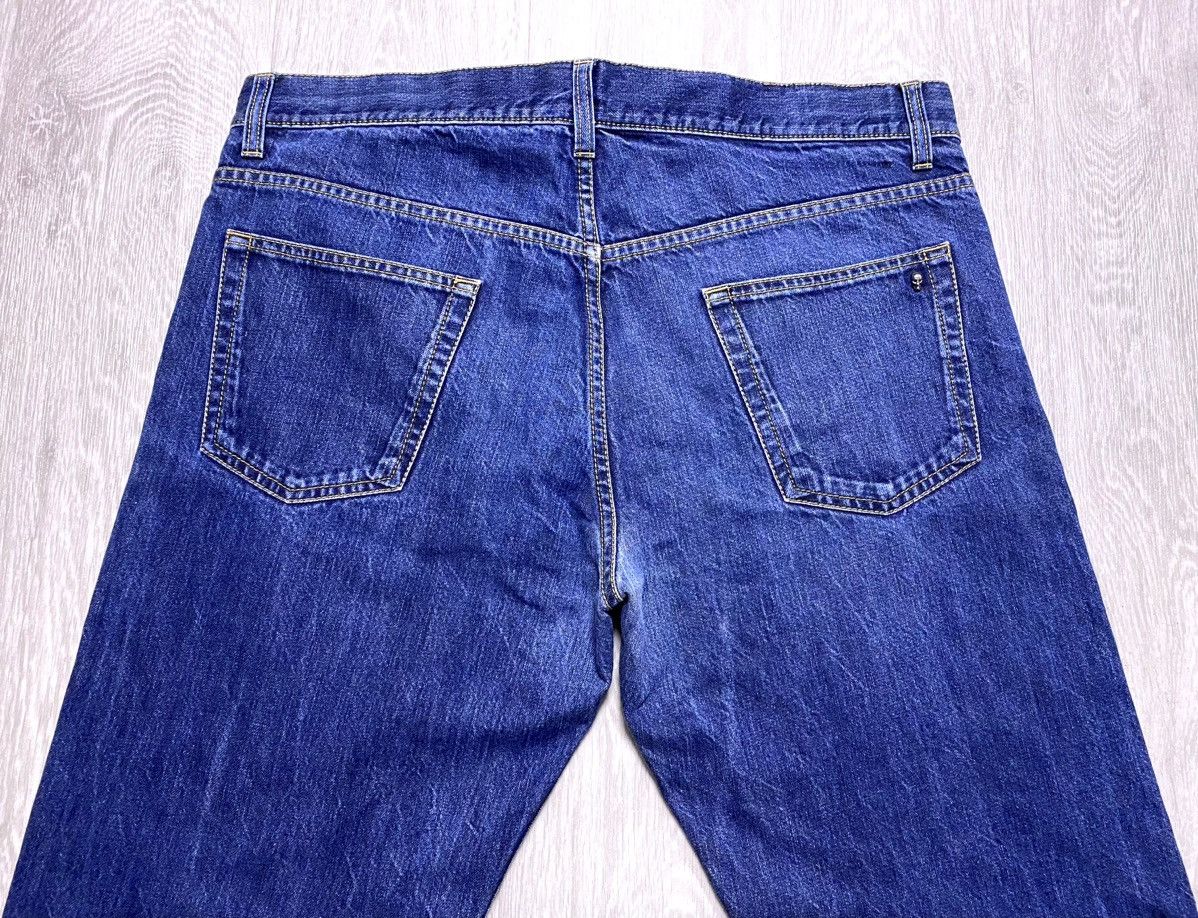Alexander McQueen Alexander McQueen Main Line 2011 Washed Selvedge Denim Jeans Size US 34 / EU 50 - 8 Thumbnail