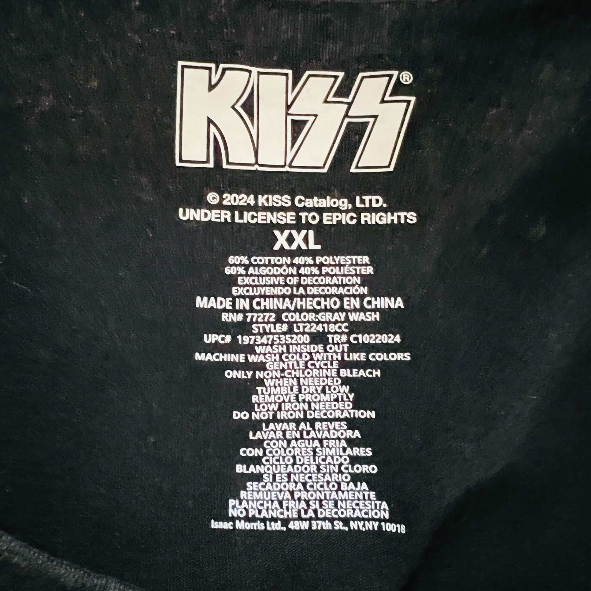Other KISS Red White & Blue XXL T-Shirt Shirt Size US XXL / EU 58 / 5 - 4 Thumbnail