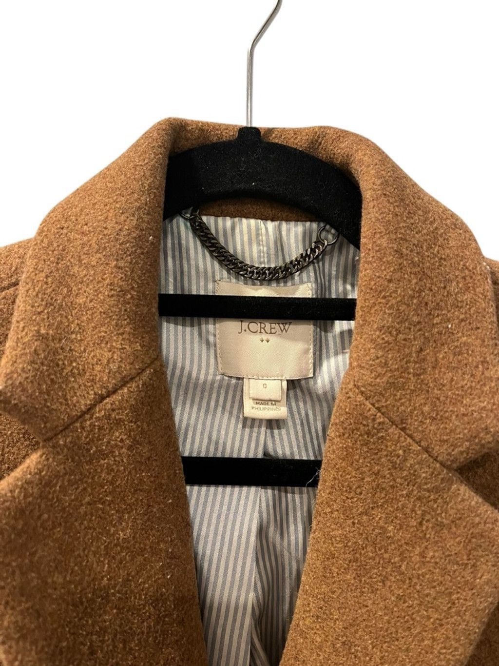 J.Crew J. Crew Wool Size 0 Women's Single Breasted Top Coat Jacket Size S / US 4 / IT 40 - 2 Thumbnail