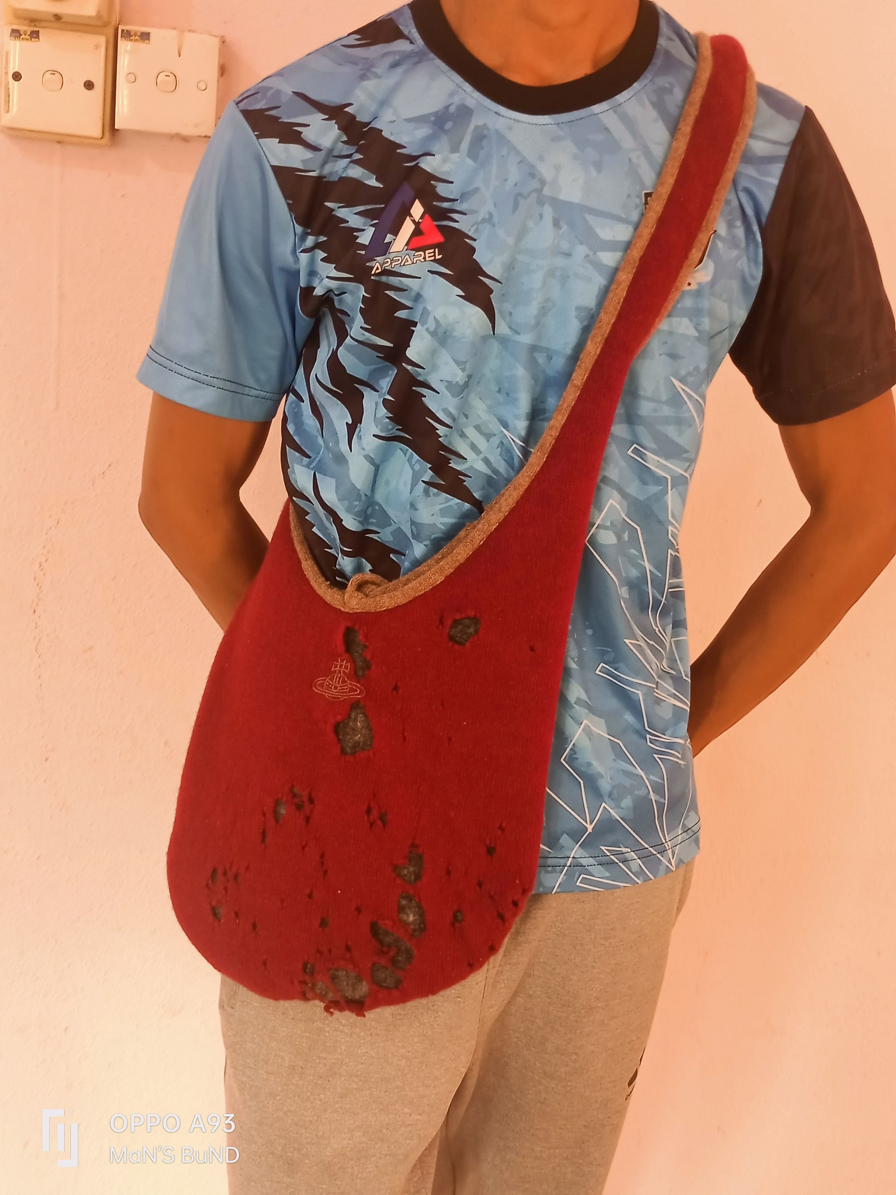 Vivienne Westwood Distressed VIVIENNE WESTWOOD SLING BAG Size ONE SIZE - 13 Thumbnail