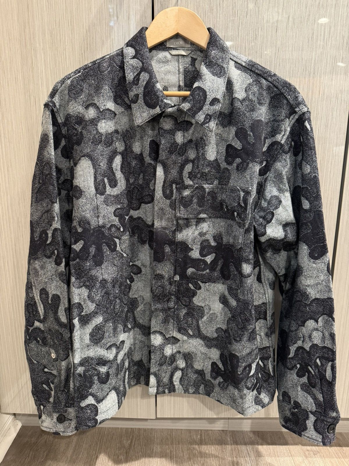 Dior Dior Peter Doig Camo Denim Jacket Size US M / EU 48-50 / 2 - 1 Thumbnail
