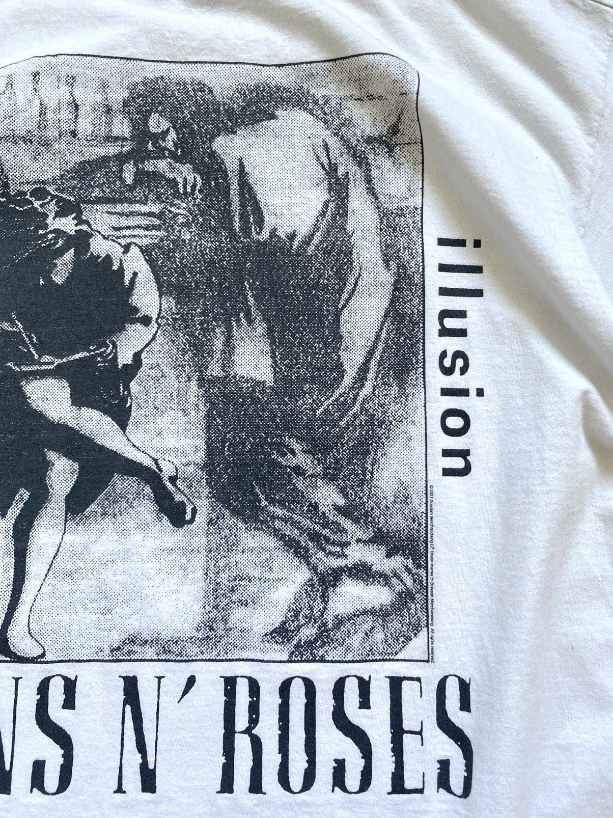Band Tees × Guns N' Roses × Vintage Vintage Live Let Die Guns N Roses Band Rock T Shirt Size US L / EU 52-54 / 3 - 12 Thumbnail