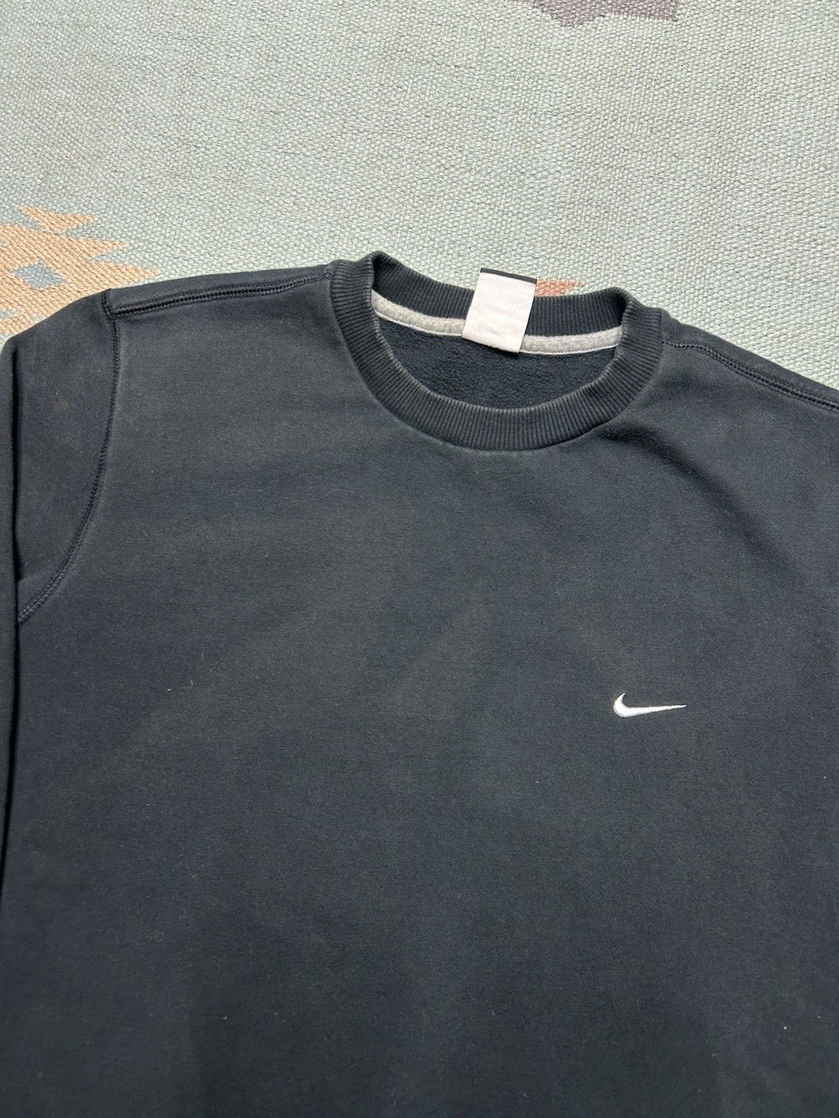 Nike Nike crewneck sweatshirt embroidered swoosh check logo large Size US L / EU 52-54 / 3 - 2 Thumbnail