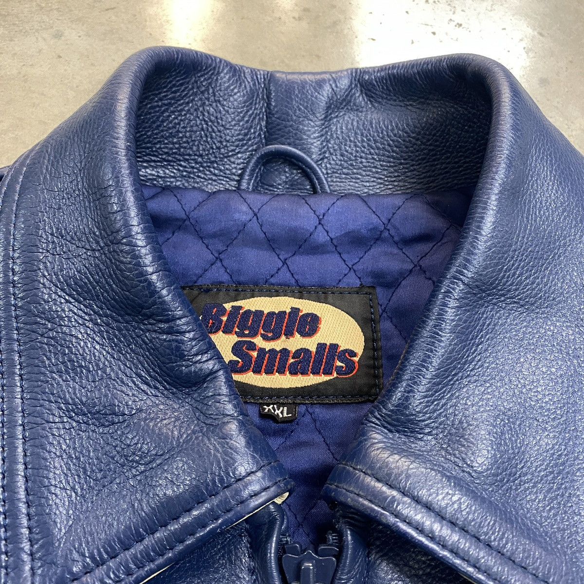 Vintage Vintage 90s Biggie Smalls Hip Hop leather bomber jacket Size US XL / EU 56 / 4 - 4 Thumbnail