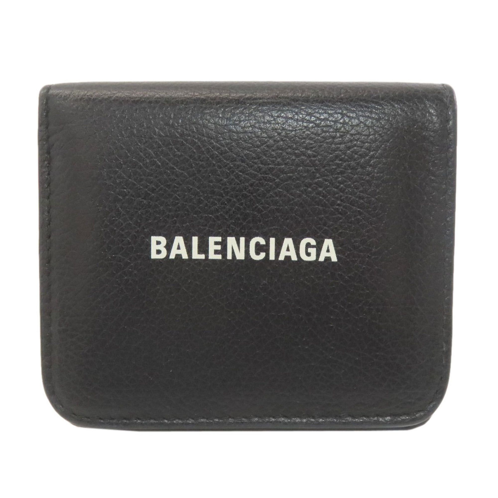 Balenciaga Balenciaga 594216 Logo Bifold Wallet in Calfskin Leather for Women Size ONE SIZE - 1 Thumbnail