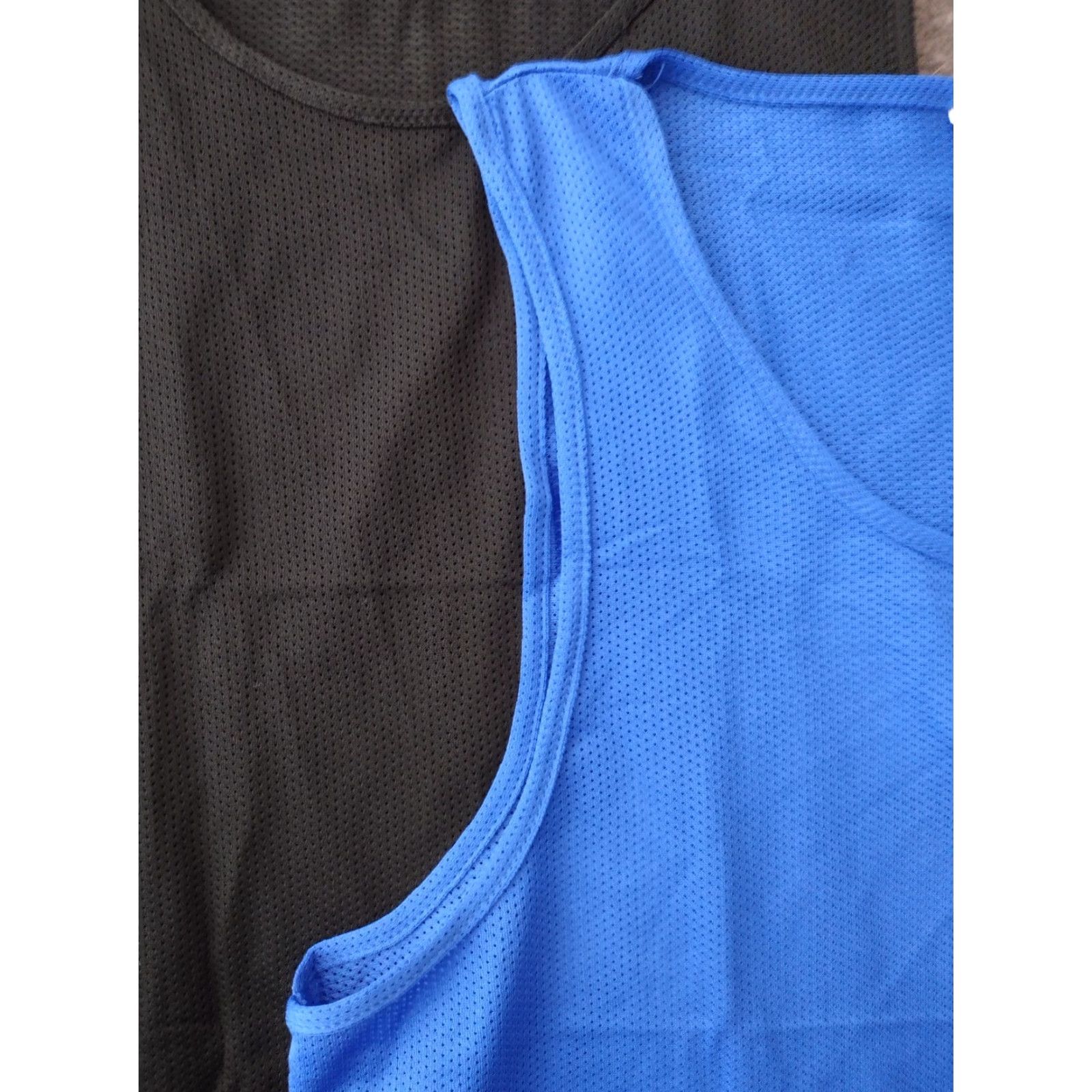 Nike VINTAGE Unbranded Women's Tank Shirt 2-Pack M Blue/Black Round Neck Sleeveless Basic Casual Nike Women Size M / US 6-8 / IT 42-44 - 7 Thumbnail