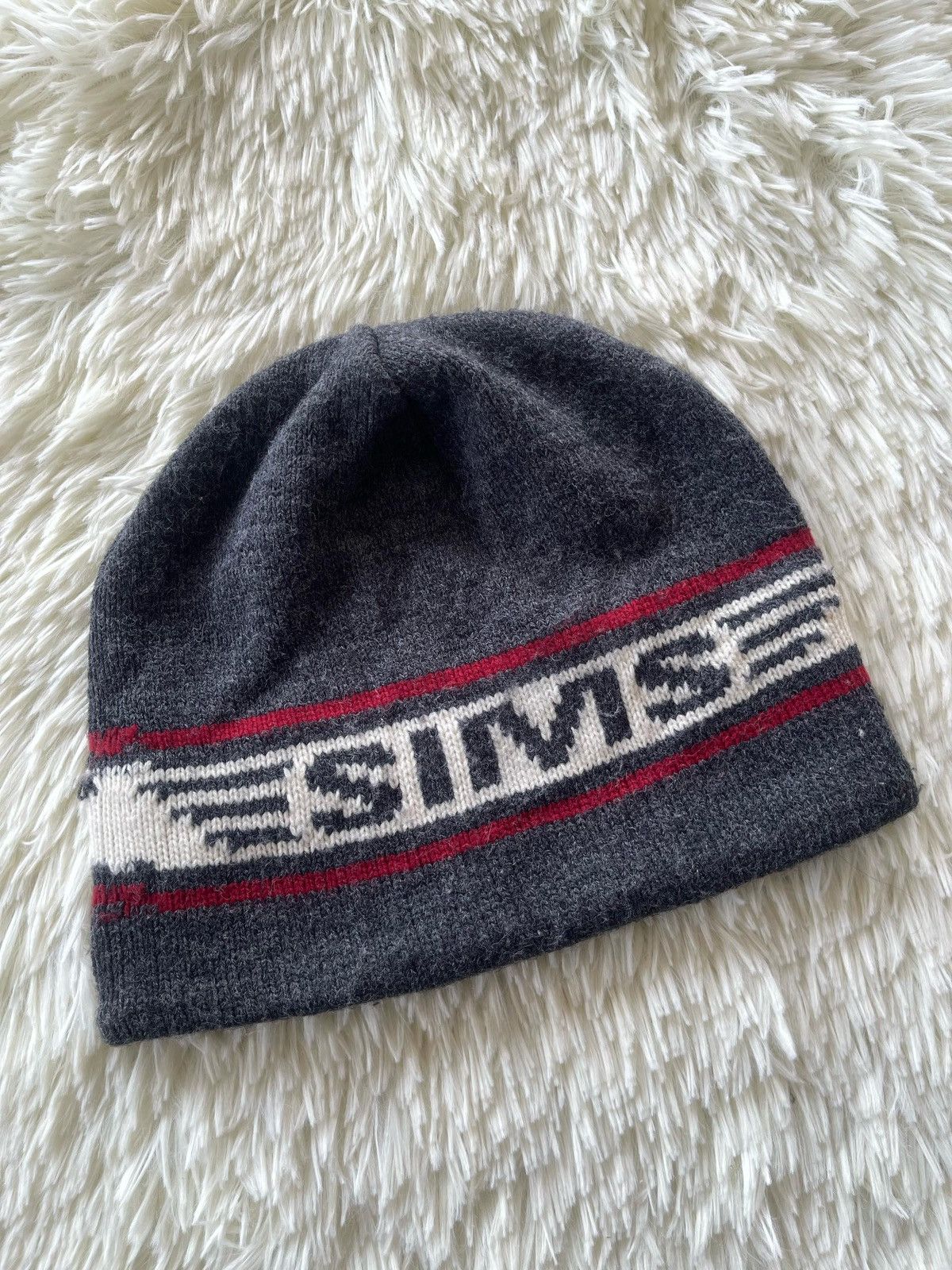 Vintage Sims Snowboard Beanie Hat Size ONE SIZE - 2 Thumbnail