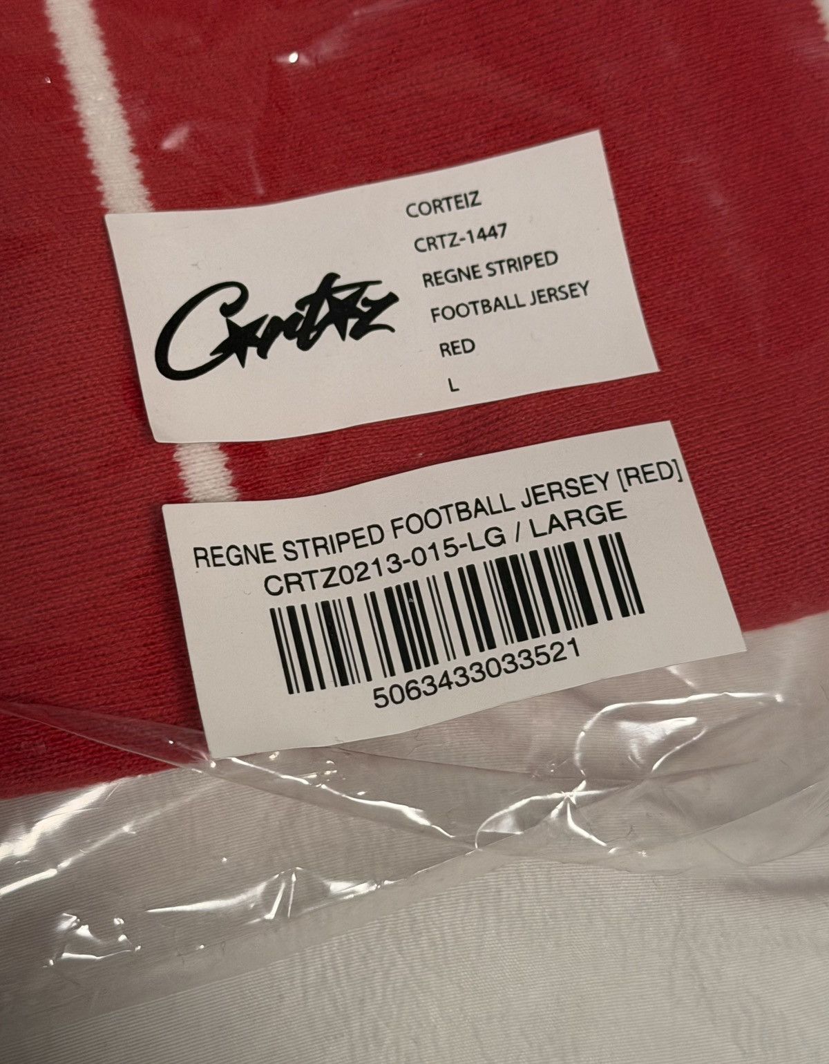 Corteiz Corteiz Monde Knit LS Jersey (Red) Size L – Brand New Size US L / EU 52-54 / 3 - 4 Thumbnail