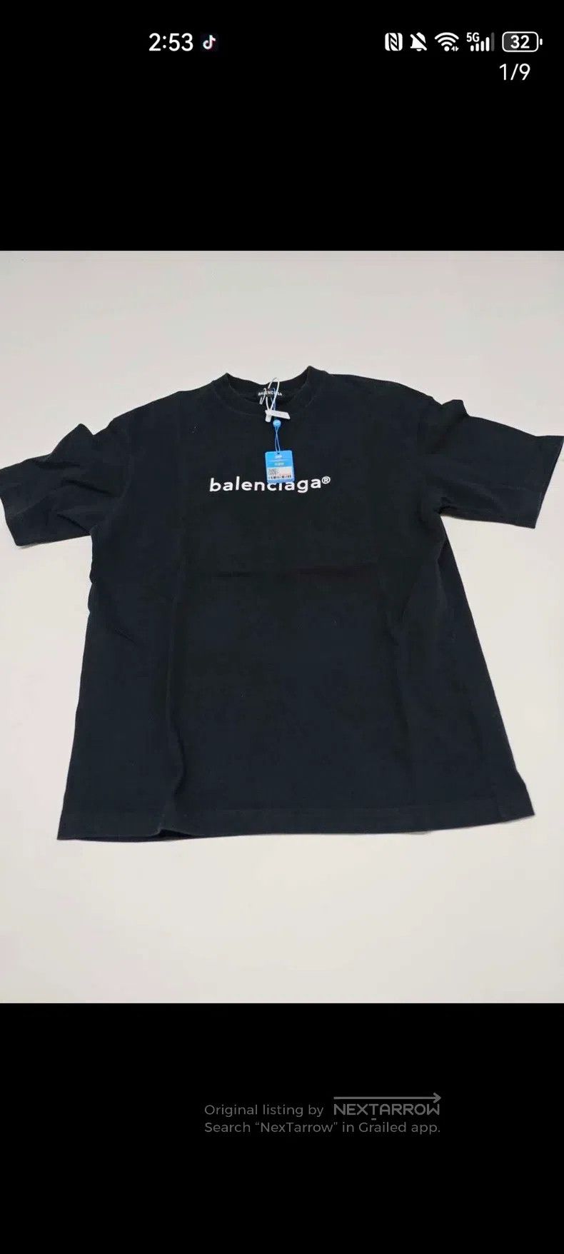 Balenciaga Balenciaga T-shirt Size US XXS / EU 40 - 1 Thumbnail