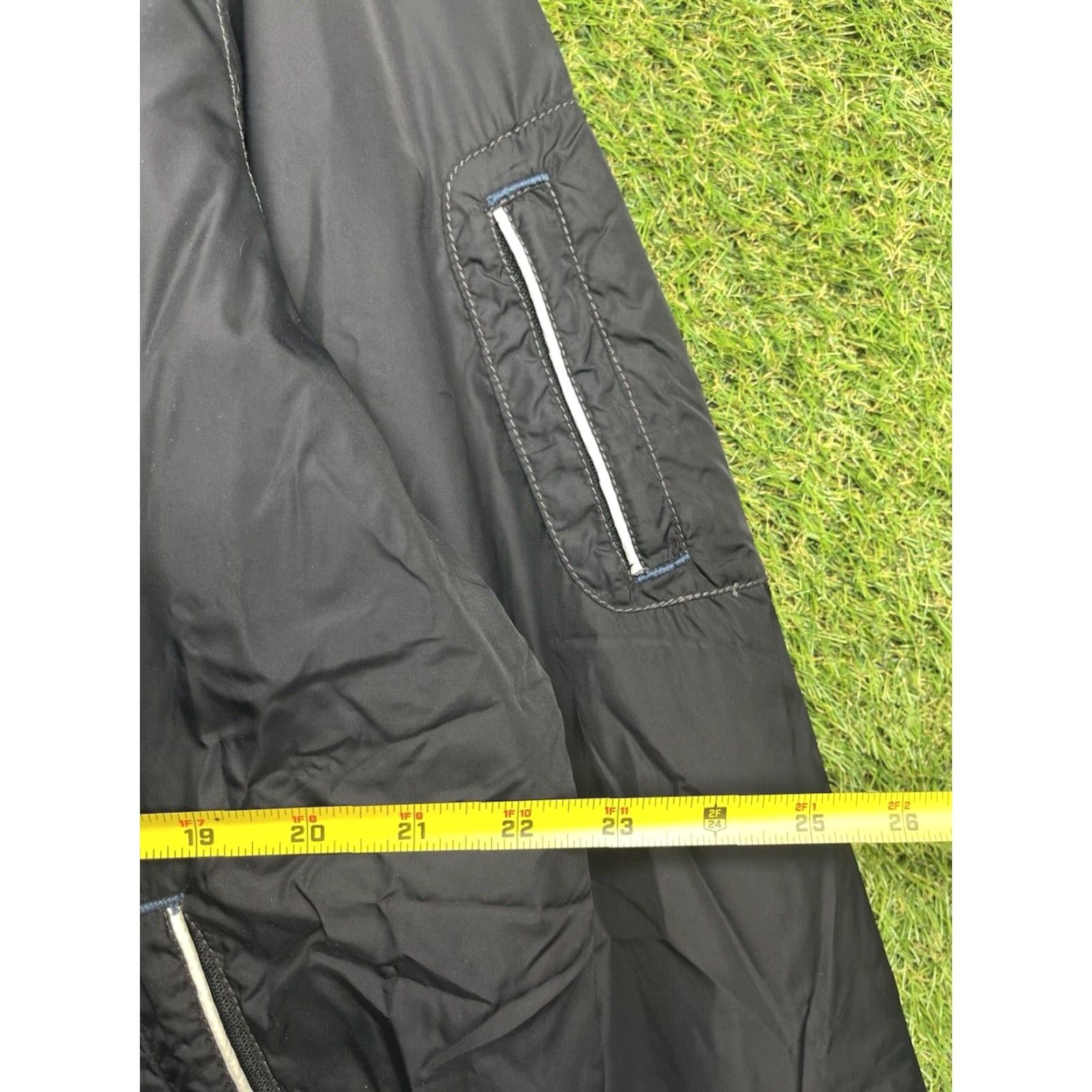 Tommy Bahama Tommy Bahama Jacket Mens Medium Black Nylon Windbreaker Beach Walk Adult Size US M / EU 48-50 / 2 - 2 Thumbnail
