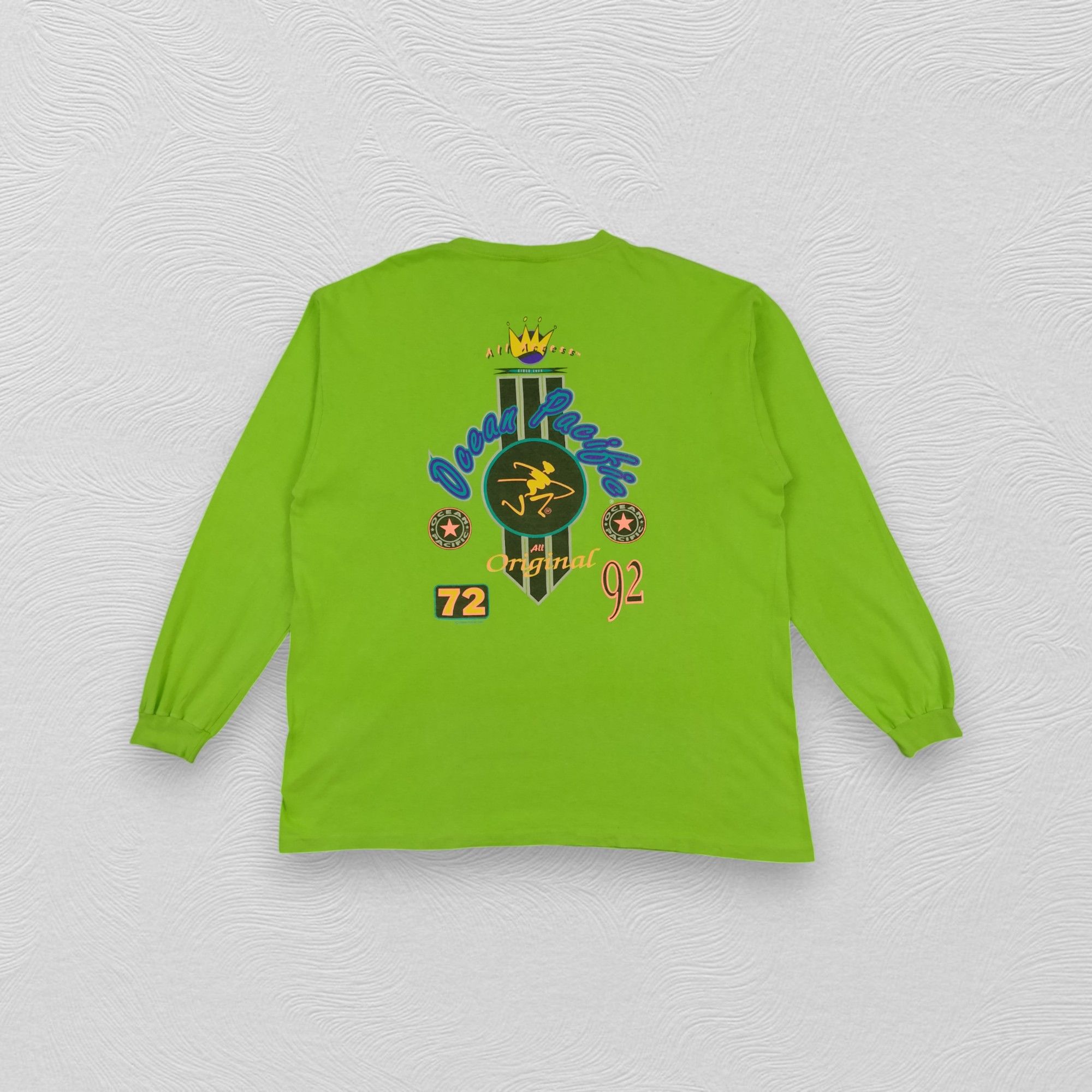 Vintage Ocean Pacific USA Xlarge Tshirt - G035