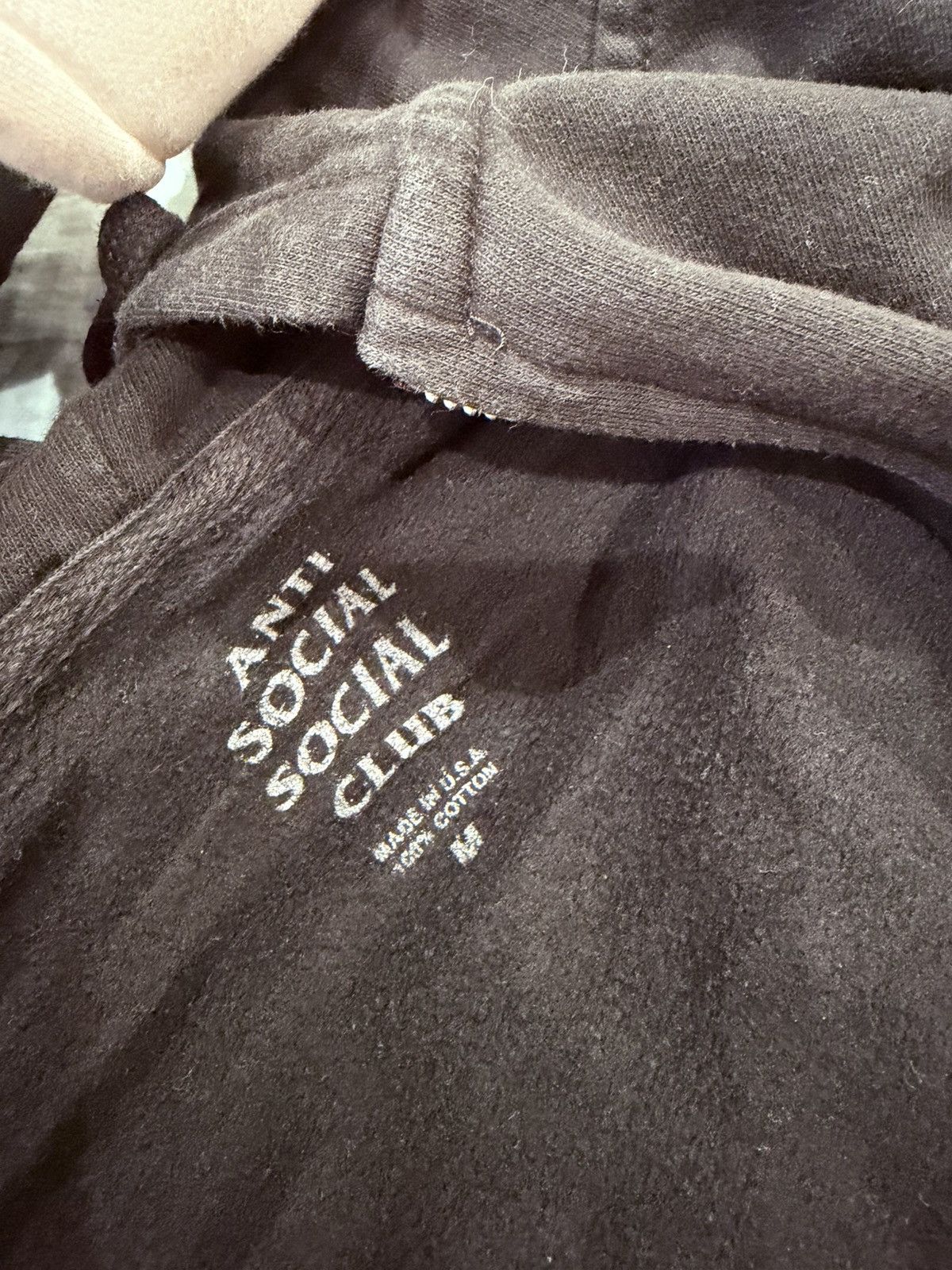 Anti Social Social Club ASSC with zipper Size US M / EU 48-50 / 2 - 3 Thumbnail
