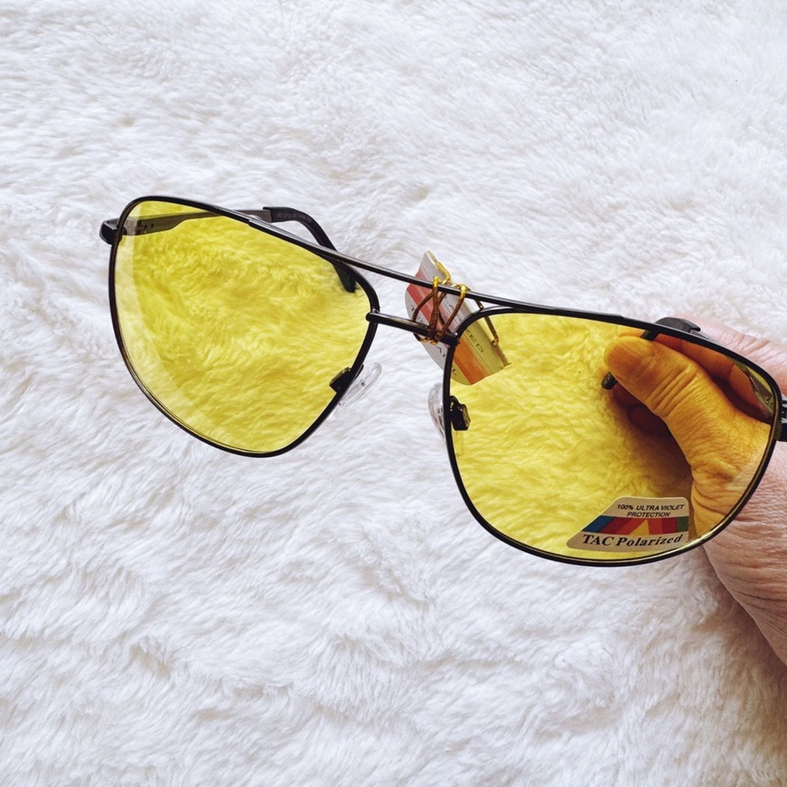 Other Orielle Black Aviator Sunglasses Size ONE SIZE - 6 Thumbnail