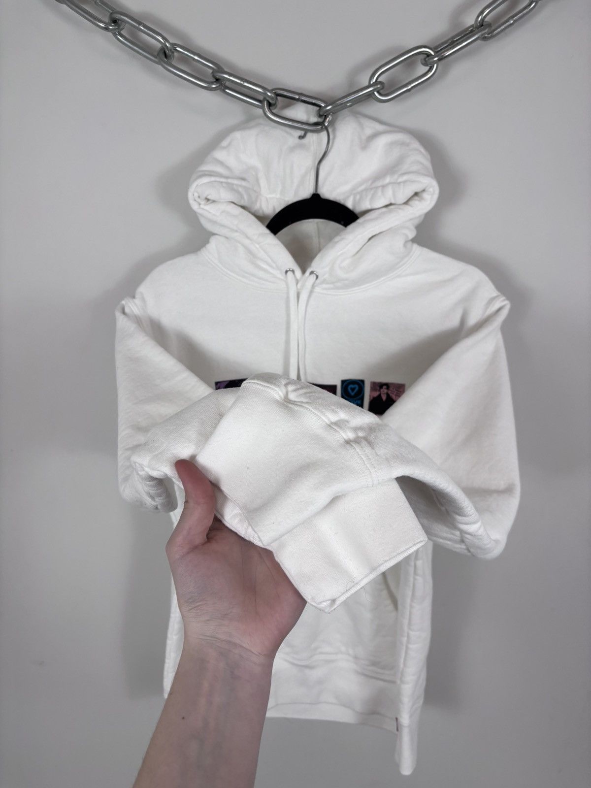 Supreme Supreme Bless The Land Of Fuck White Hoodie Sweatshirt Size US S / EU 44-46 / 1 - 12 Thumbnail