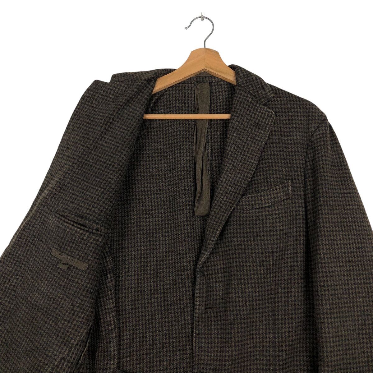 Japanese Brand 📌Vintage Chore Work Wool Tweed Jacket Boglioli Issey Miyake Size US M / EU 48-50 / 2 - 13 Thumbnail
