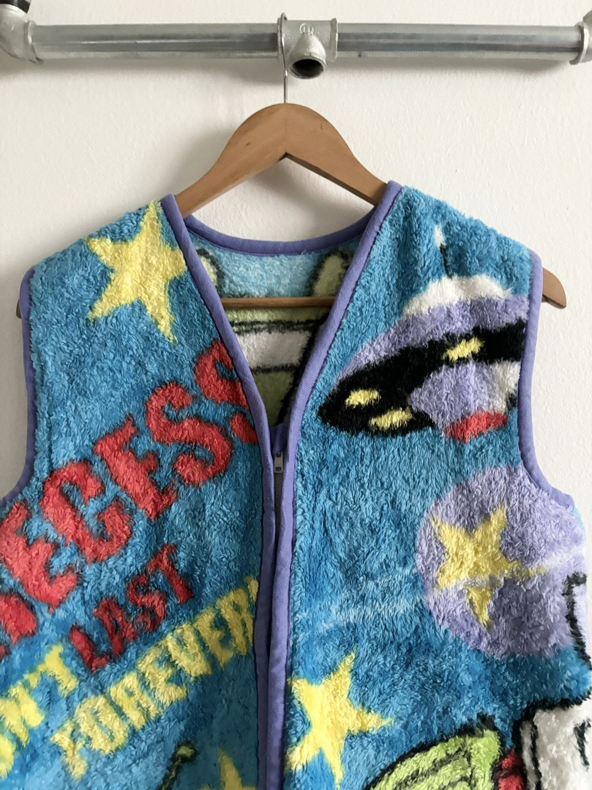 Disney Rare Design Toy Story Buzz Lightyer Fur Vest Disney Pixar Size US S / EU 44-46 / 1 - 5 Thumbnail