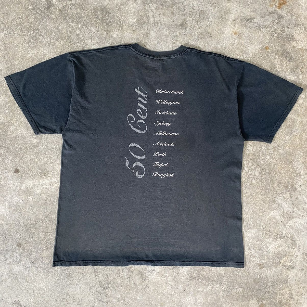 Rap Tees Vintage 2000’s G-Unit 50 cent Sun Faded Tour Promo Rap Tee Size US XL / EU 56 / 4 - 11 Thumbnail