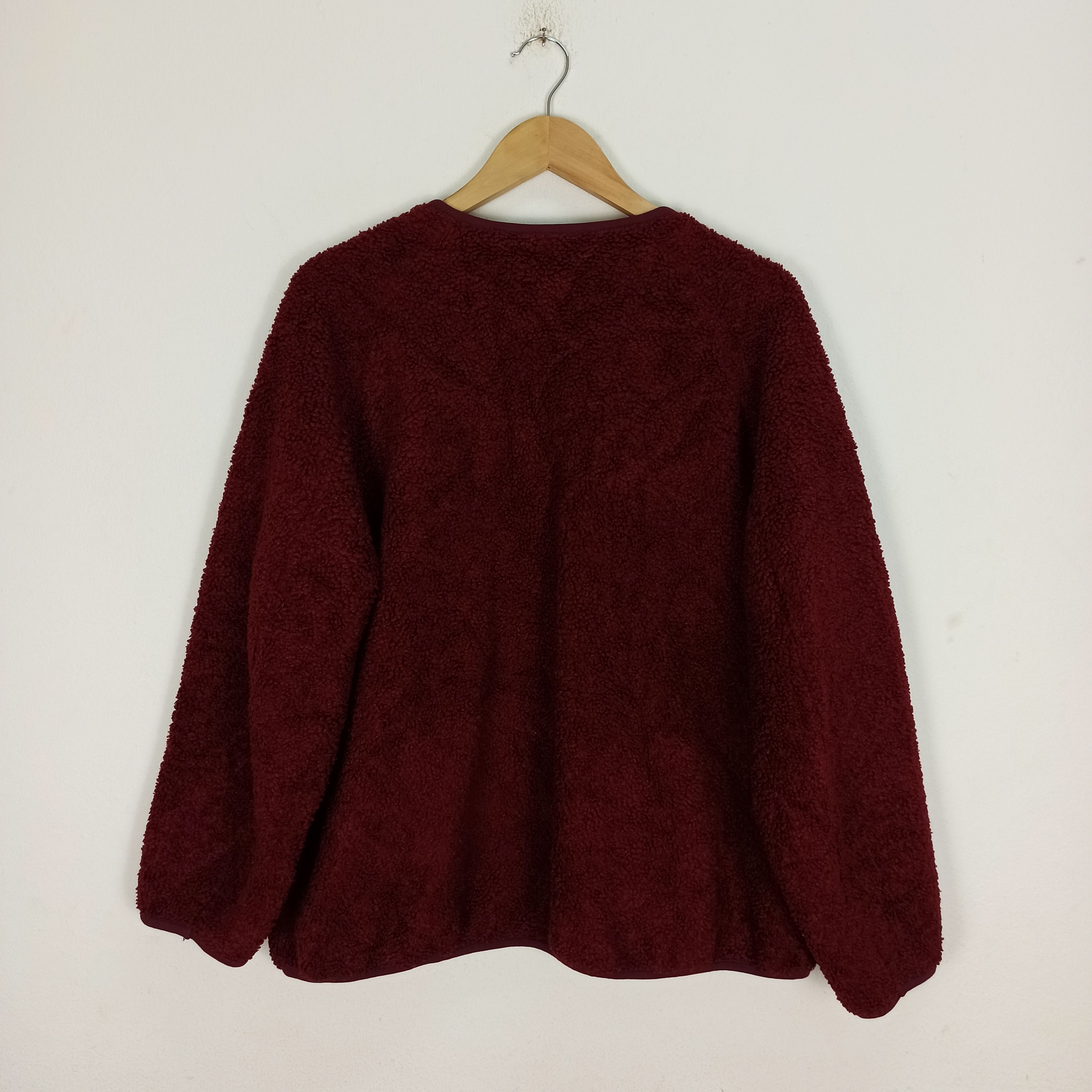 Japanese Brand 🔥STEALS🔥 Vintage UNIQLO Deep Pile Cardigan Jacket Size XL / US 12-14 / IT 48-50 - 7 Thumbnail