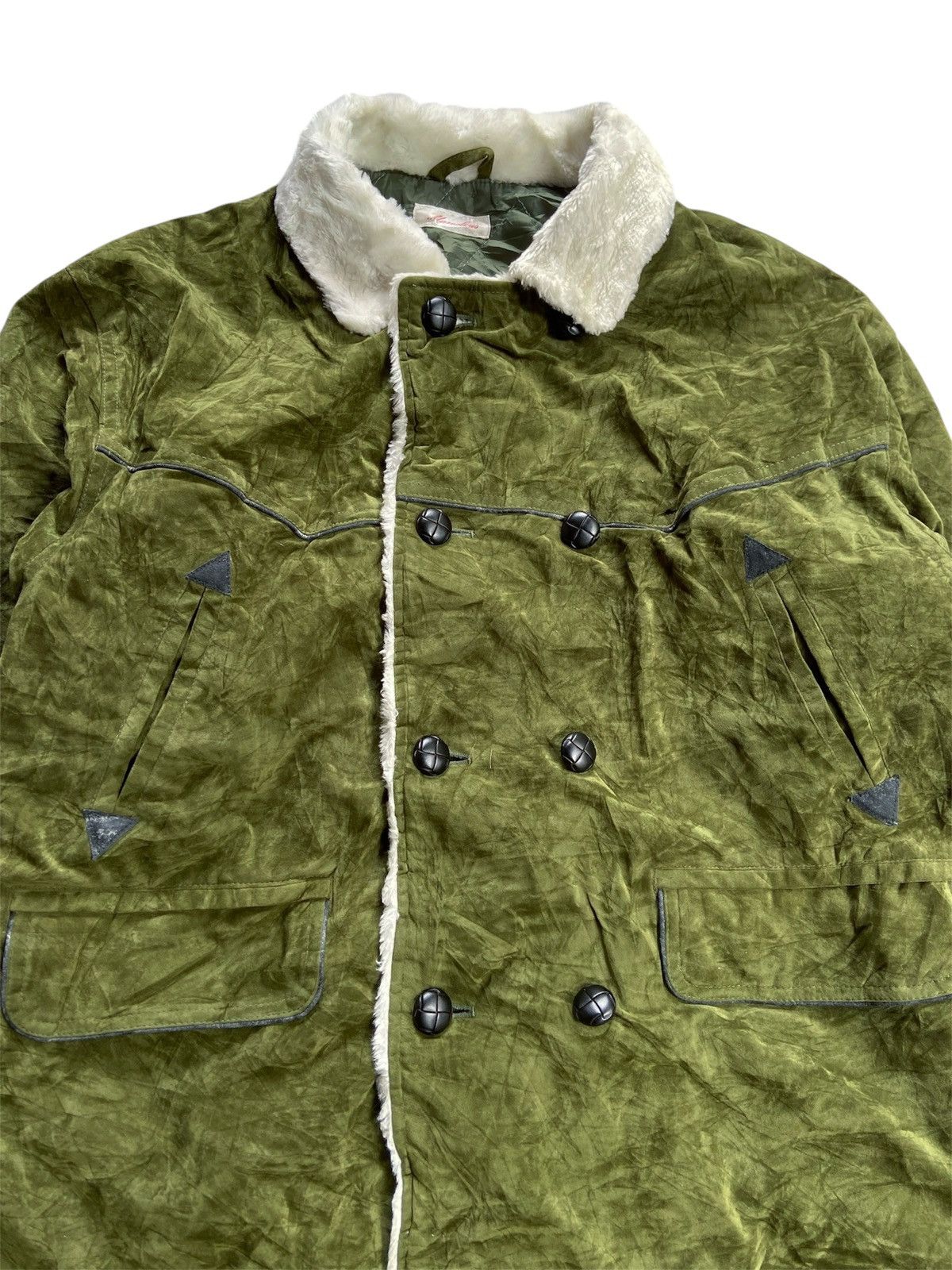 Japanese Brand MARVELOUS FAUX FUR MULTI POCKET WINTER JACKET Size US XL / EU 56 / 4 - 4 Thumbnail
