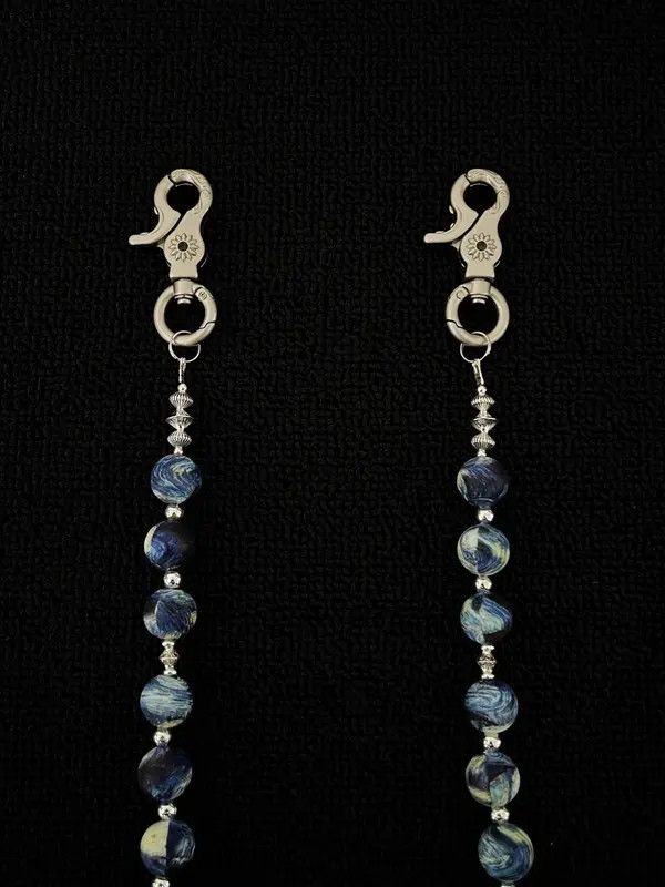 Jewelry Van Gogh Painting Wallet Chain, Y2K Jeans Chain Size ONE SIZE - 4 Thumbnail