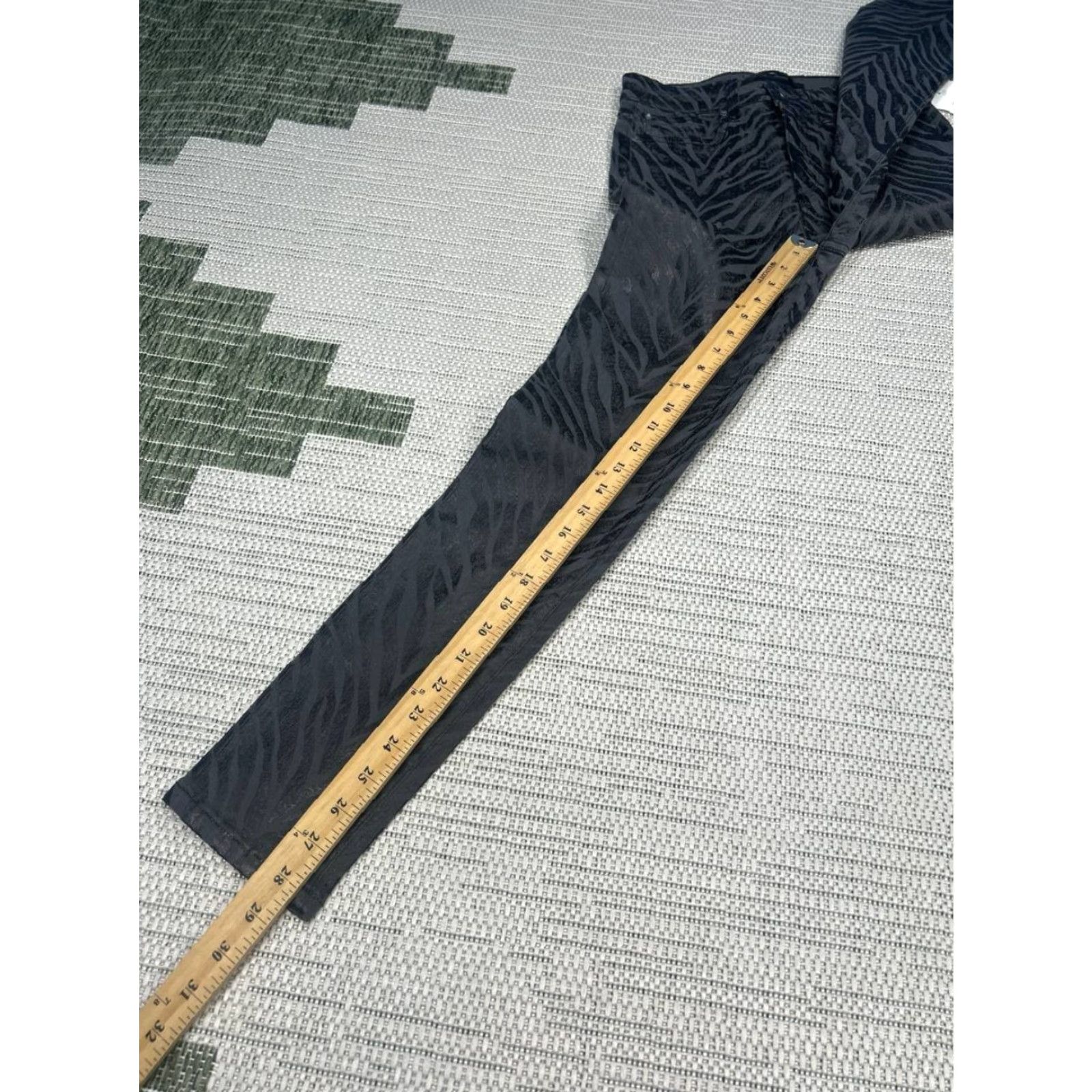 Vintage Joes Jeans The Charlie High Rise Skinny Ankle Jeans Womens 26 Black Cotton 26x28 New Size 26" / US 2 / IT 38 - 5 Thumbnail