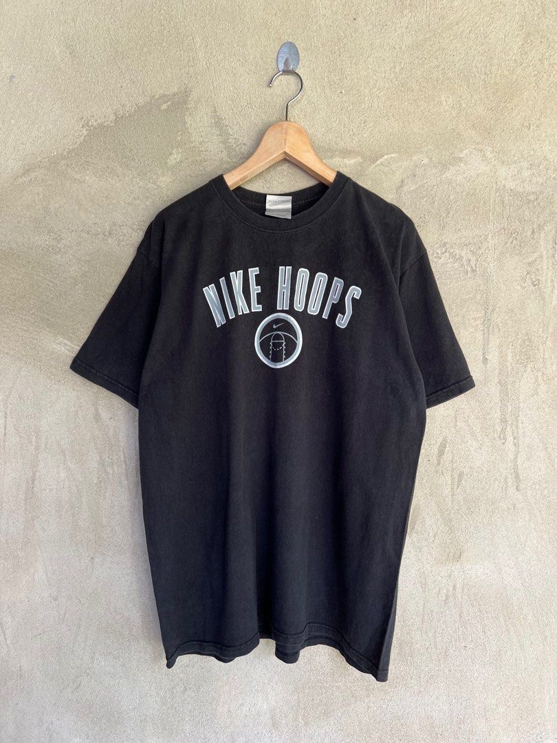 Nike Vintage 90s NIKE BASKETBALL Nike Hoops Streetwear Tshirt Size US M / EU 48-50 / 2 - 2 Thumbnail