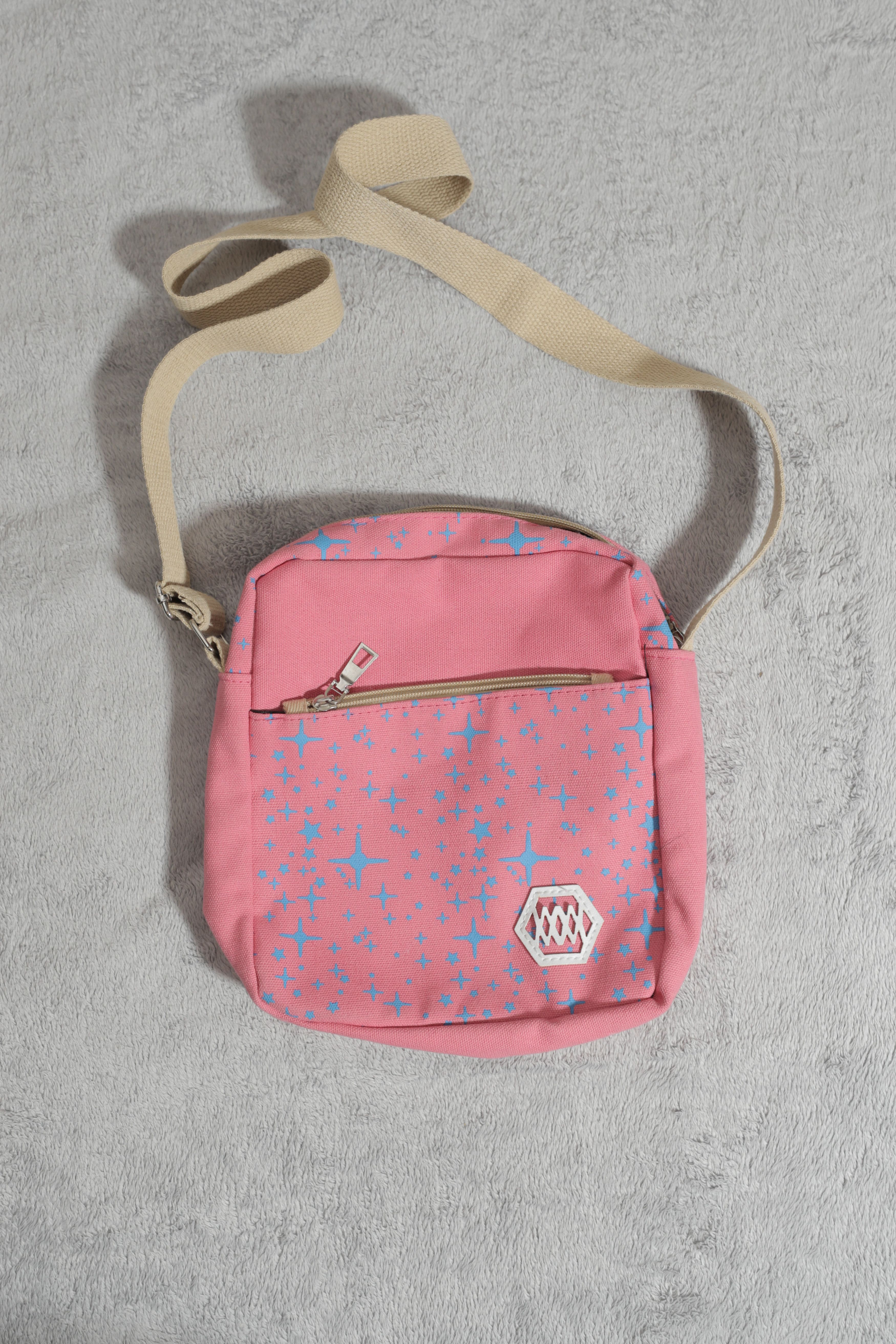 Other Pink Stars Cross Body Bag Size ONE SIZE - 3 Thumbnail