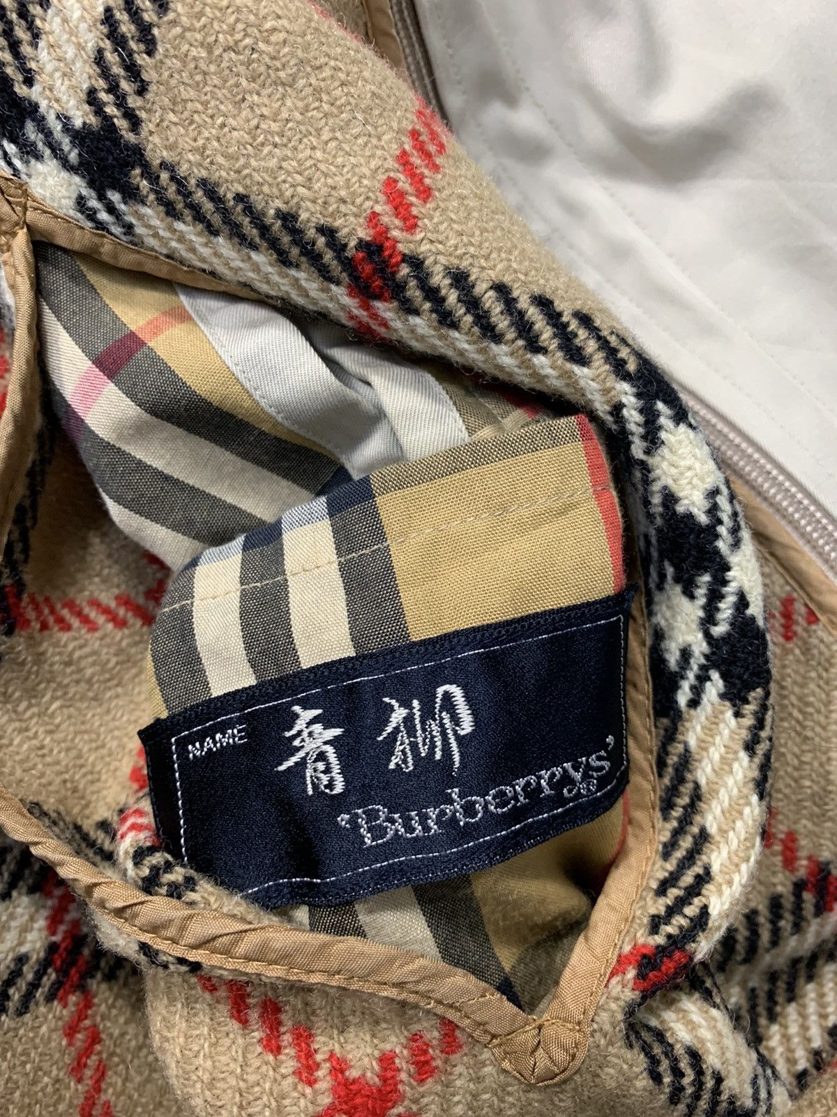 Burberry 90s Burberrys London Trech Coat Jacket Checked Monogram Size US M / EU 48-50 / 2 - 8 Thumbnail