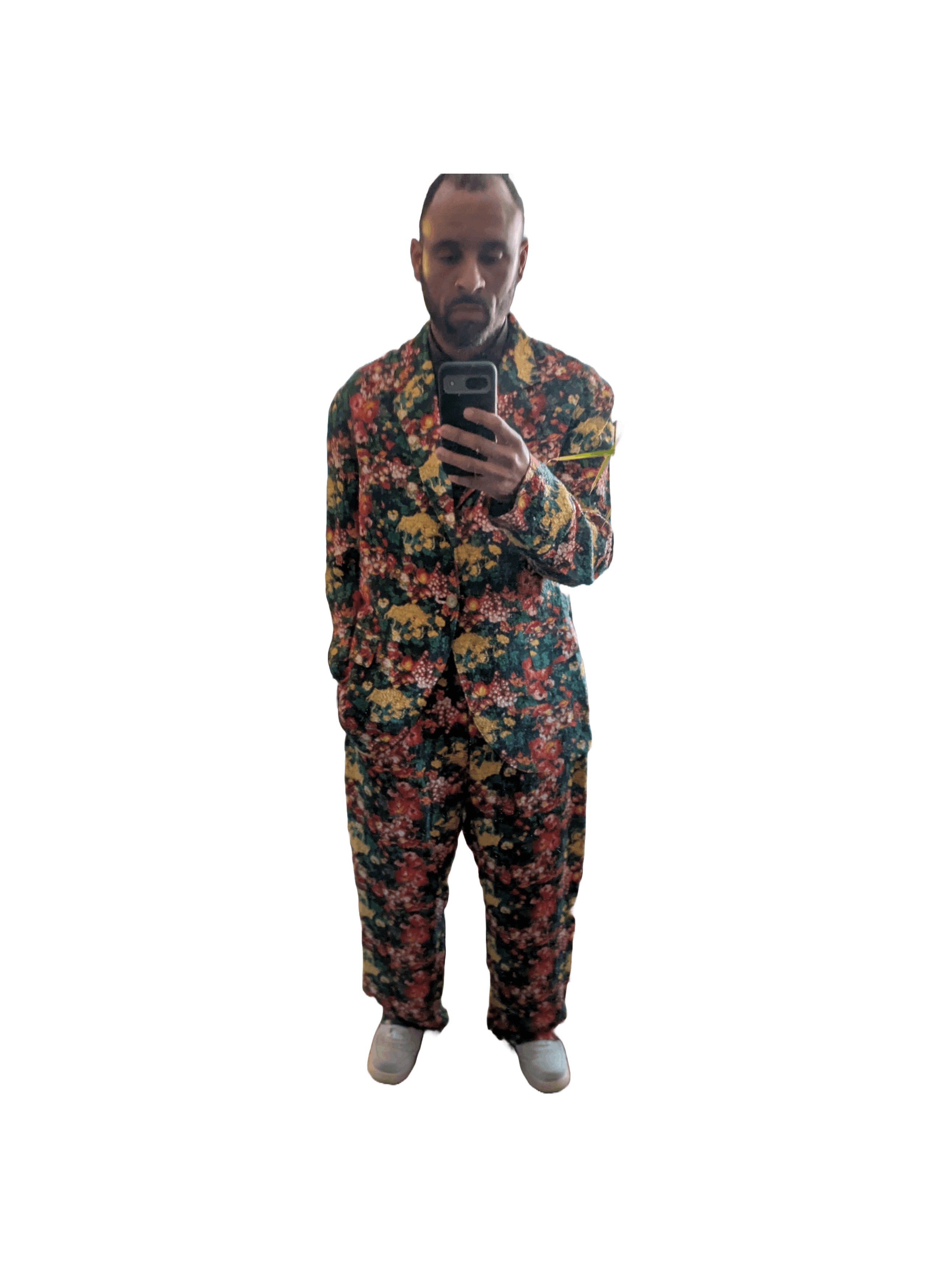Yohji Yamamoto SS11 Silk Suit Size 38L - 12 Thumbnail