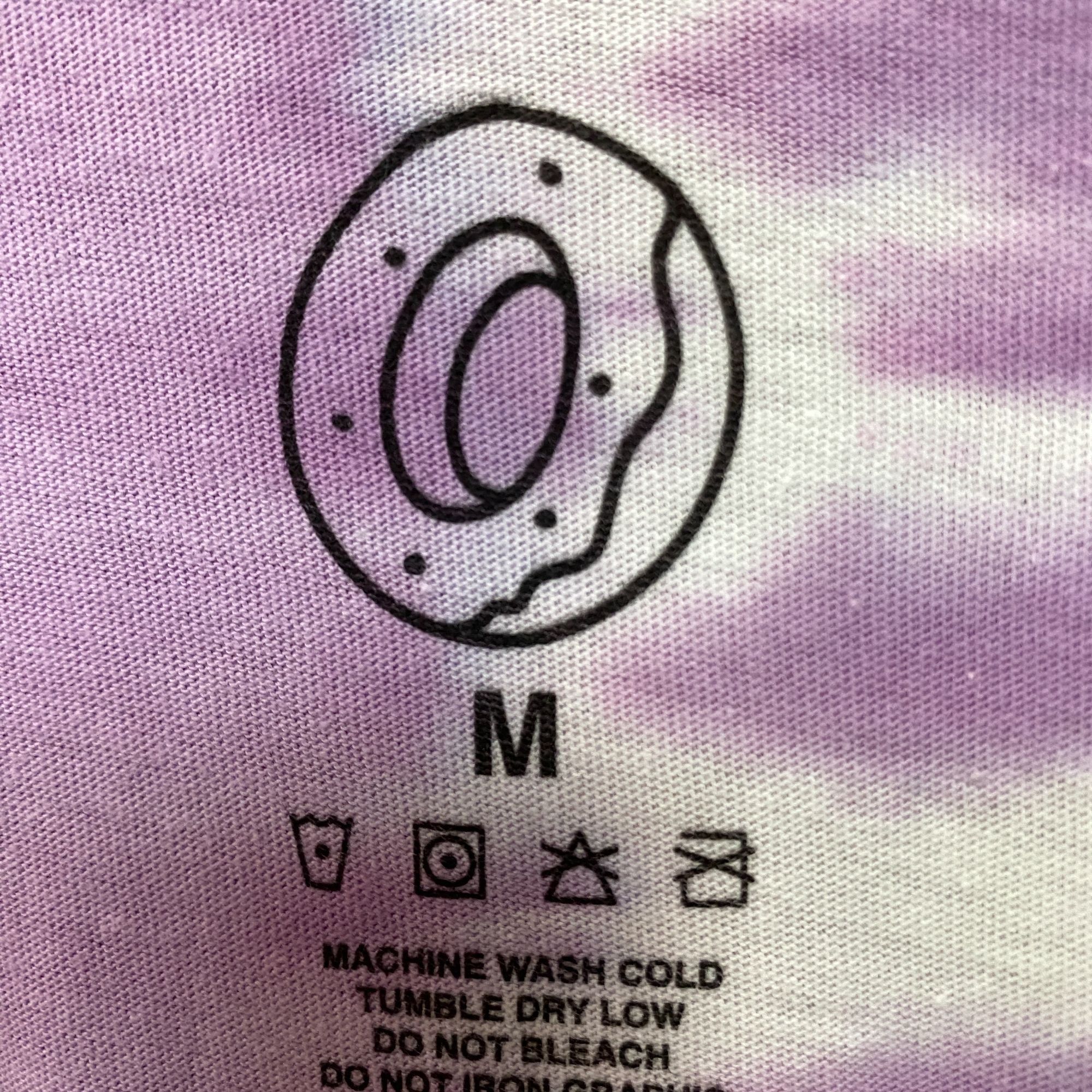 Rap Tees Odd Future Purple Embroidered Tie dye Tshirt size Medium Size US M / EU 48-50 / 2 - 4 Thumbnail