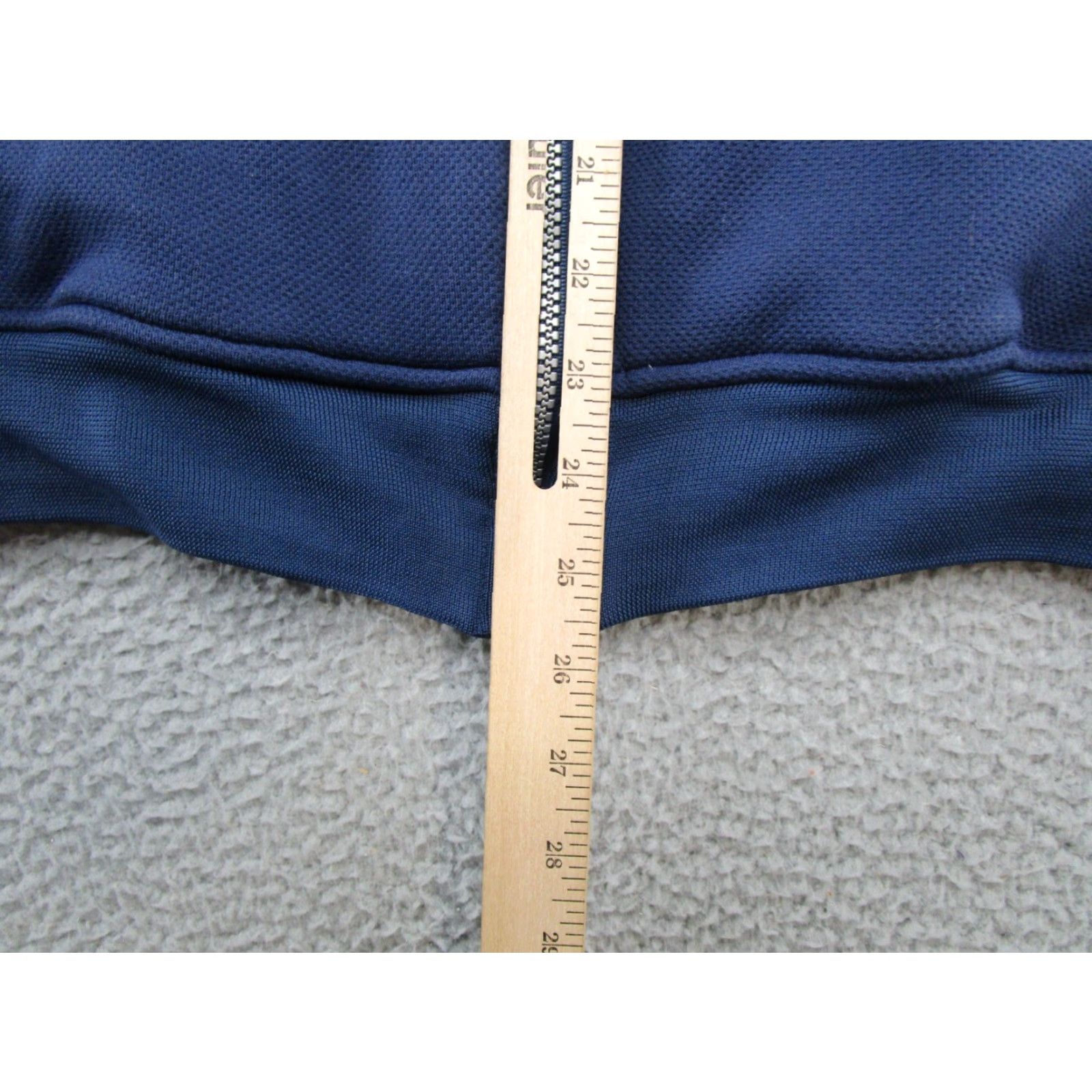 Nike VINTAGE Nike White Tag Women’s Full Zip Windbreaker Jacket Navy Blue 90s Size L Womens Size L / US 10 / IT 46 - 6 Thumbnail