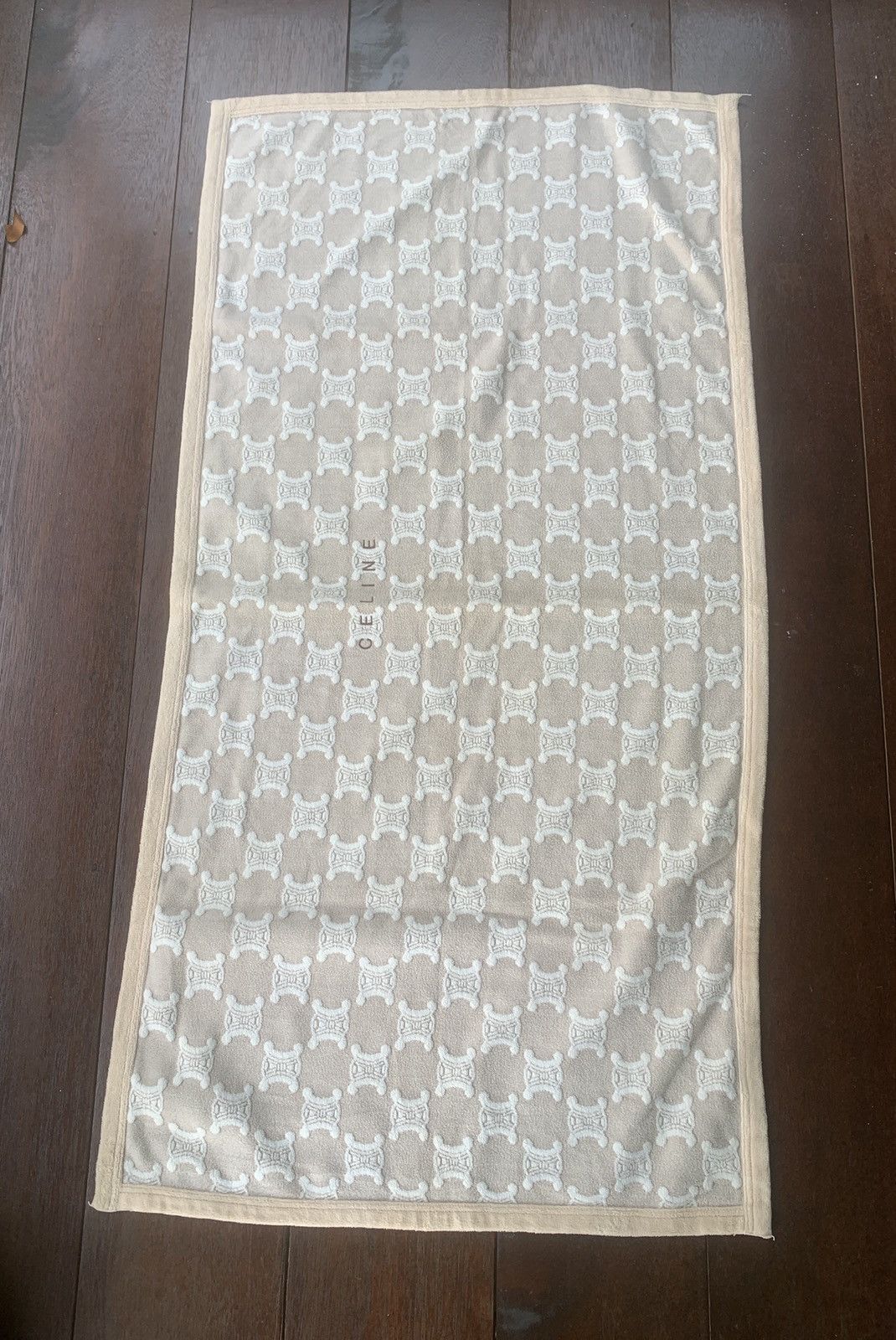 Celine Celine CC fleece mat folding 140cm x 70cm Size ONE SIZE - 1 Thumbnail