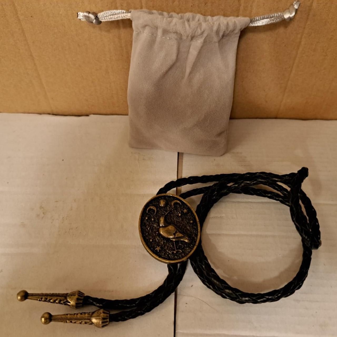 Other Gold Wren Bird Bolo tie Size ONE SIZE - 3 Thumbnail