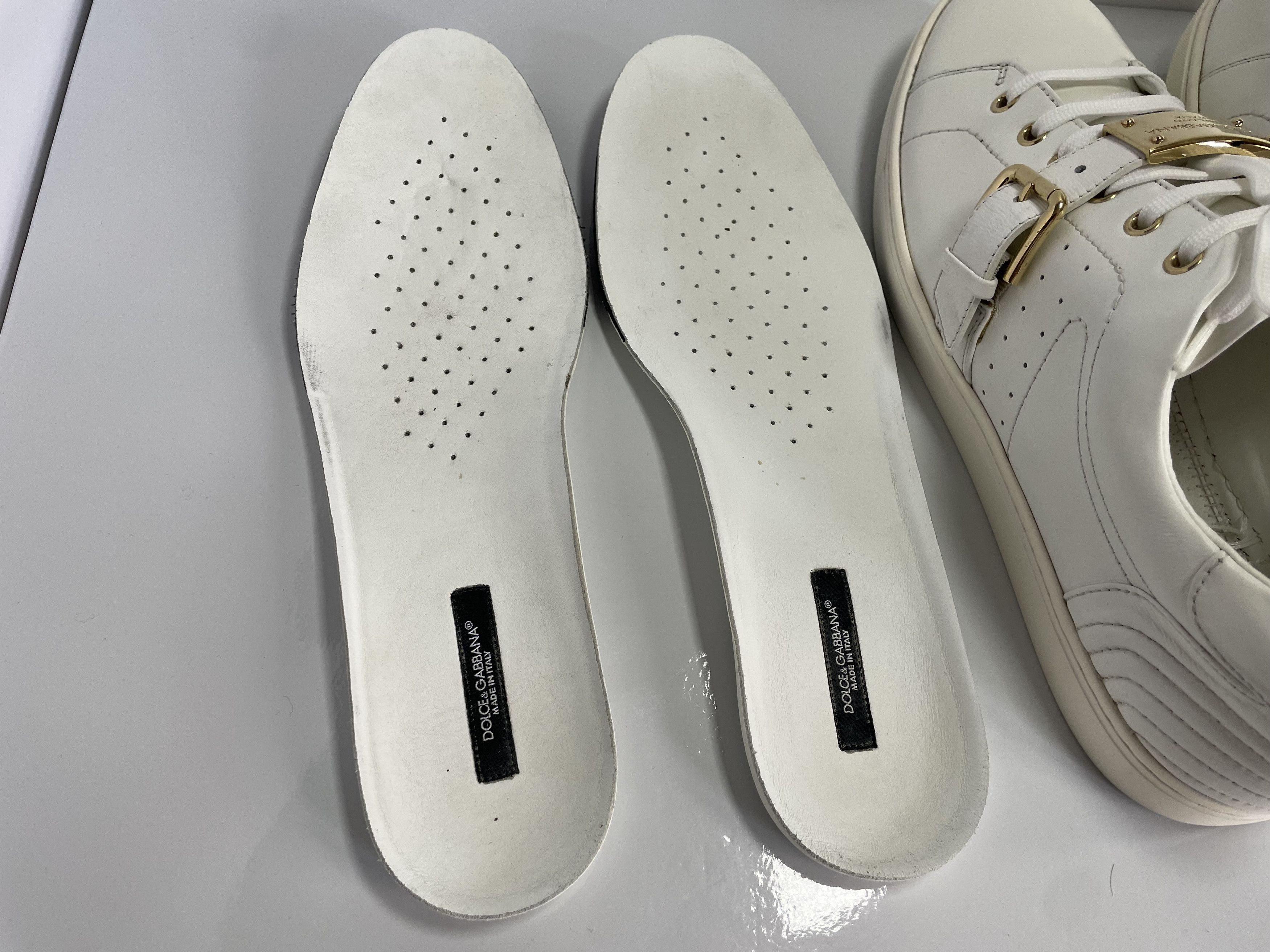 Dolce & Gabbana Dolce & Gabbana men leather sneakers Size US 10 / EU 43 - 9 Thumbnail